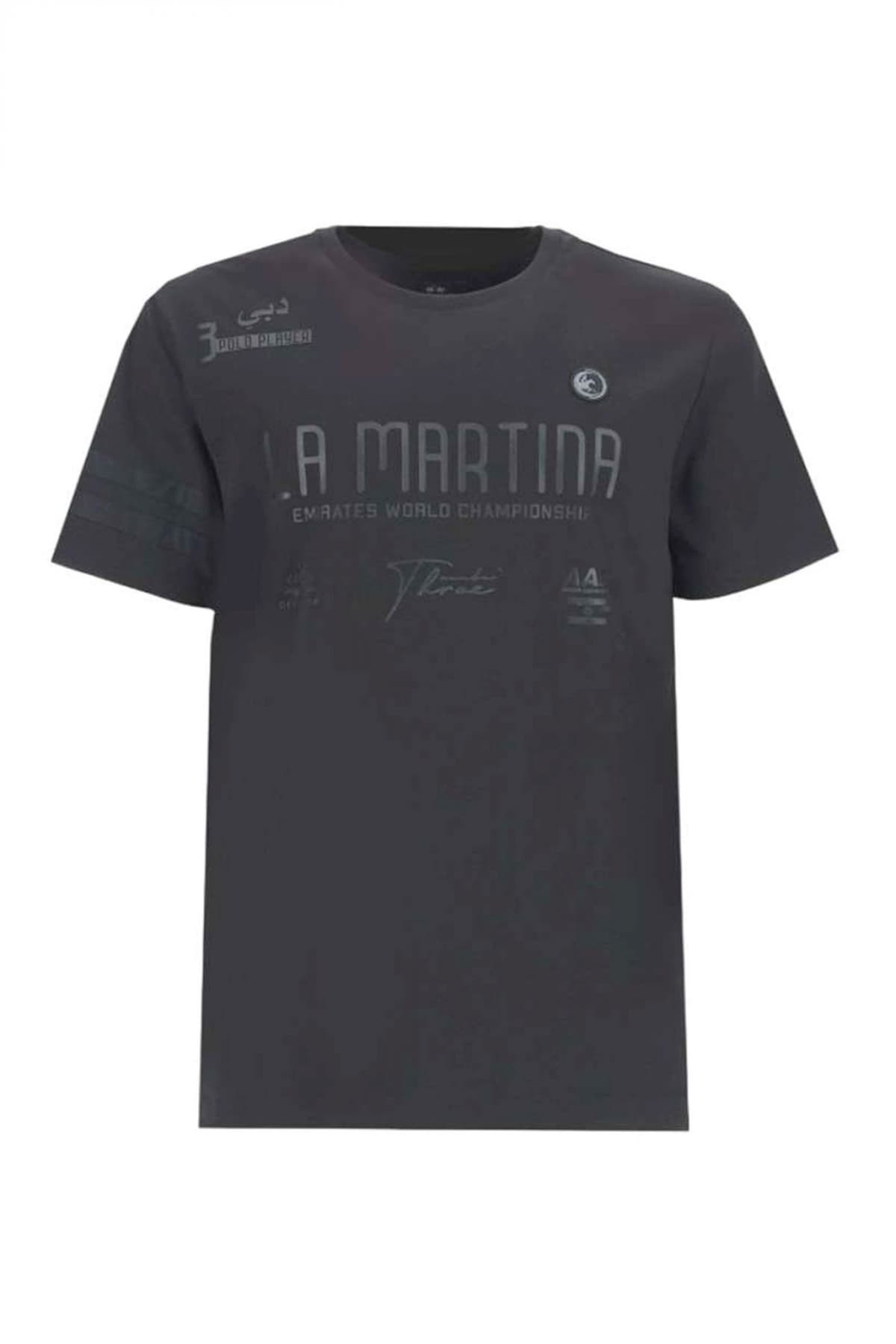 Men's T-Shirts La Martina Black