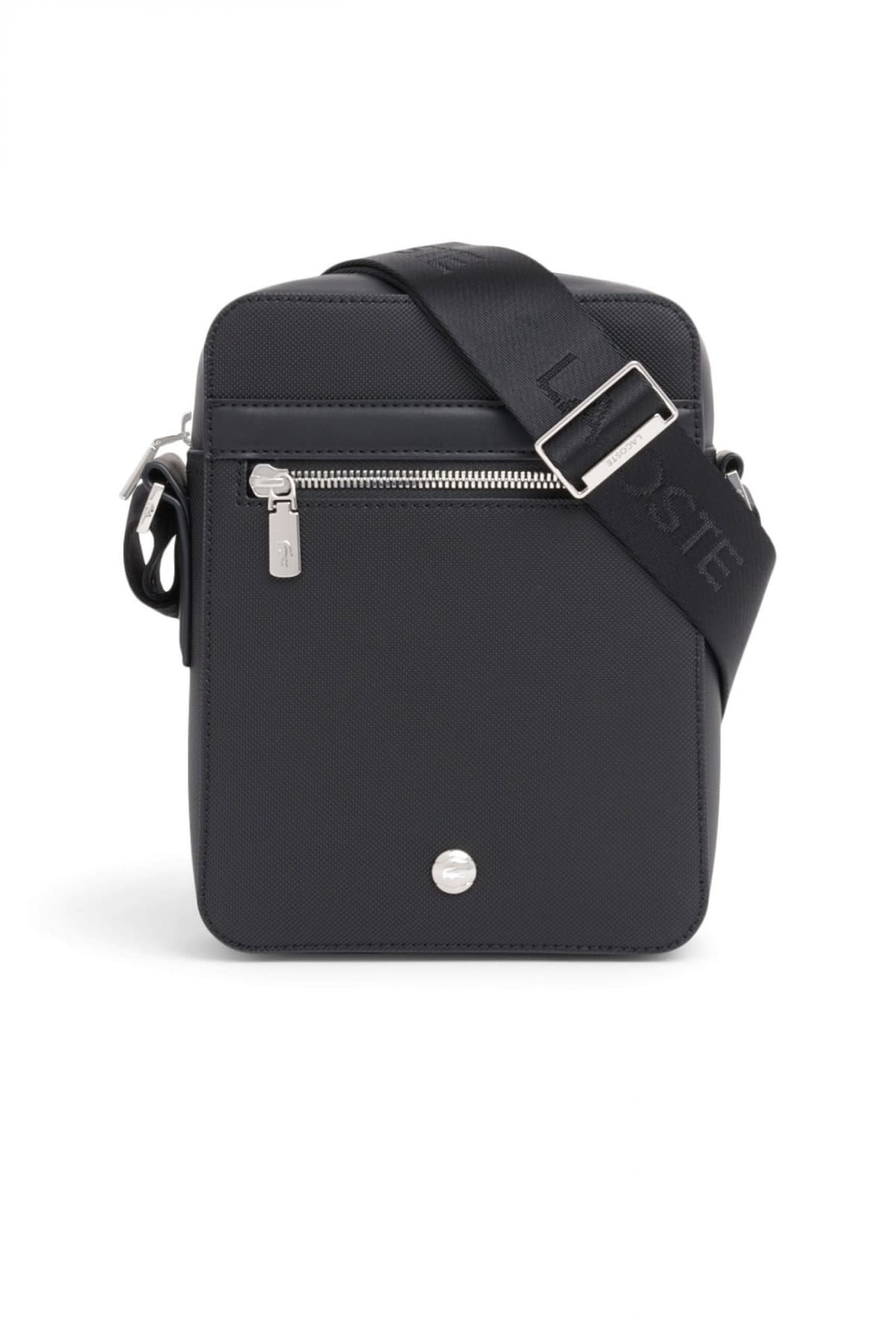 LACOSTE ΤΣΑΝΤΑΚΙ CROSSBODY VERTICAL CAMERA BAG ΜΑΥΡΟ