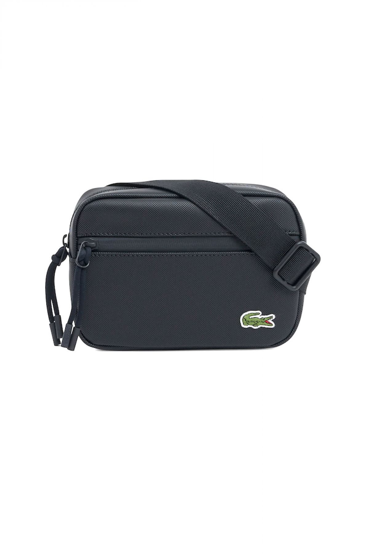 LACOSTE ΤΣΑΝΤΑΚΙ REPORTER BAG ΜΑΥΡΟ