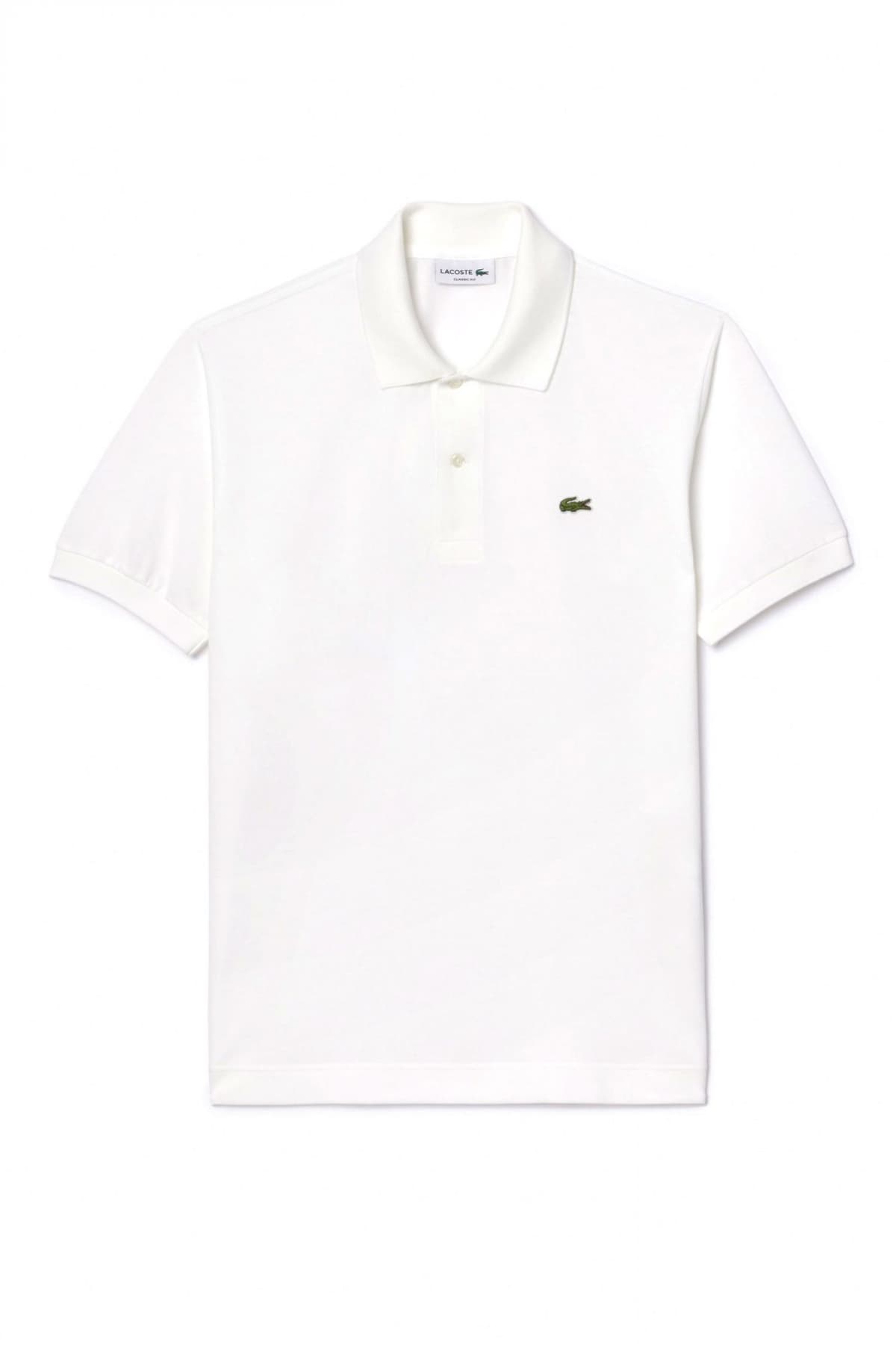 LACOSTE POLO CLASSIC FIT LOGO ΛΕΥΚΟ