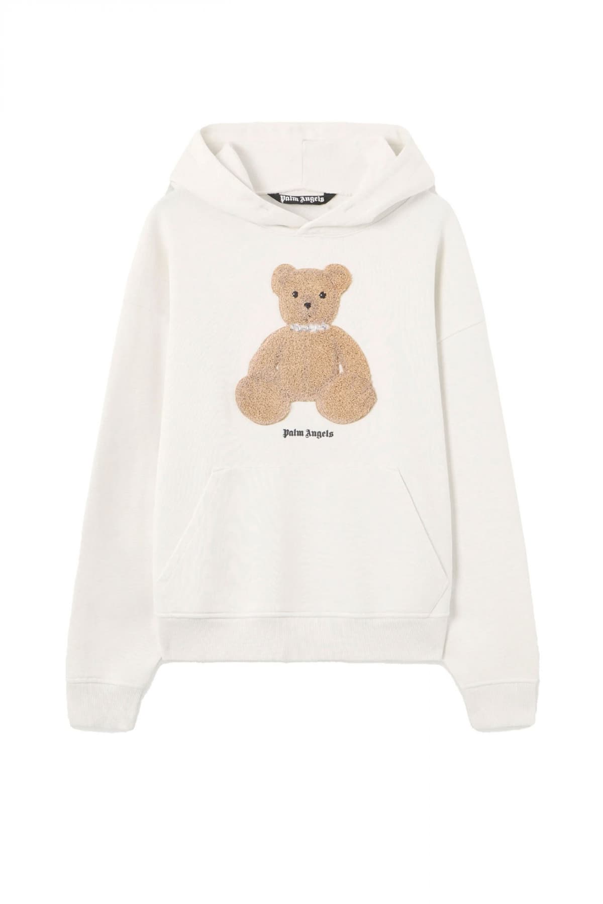PALM ANGELS ΦΟΥΤΕΡ HOODIE BEAR REGULAR ΛΕΥΚΟ