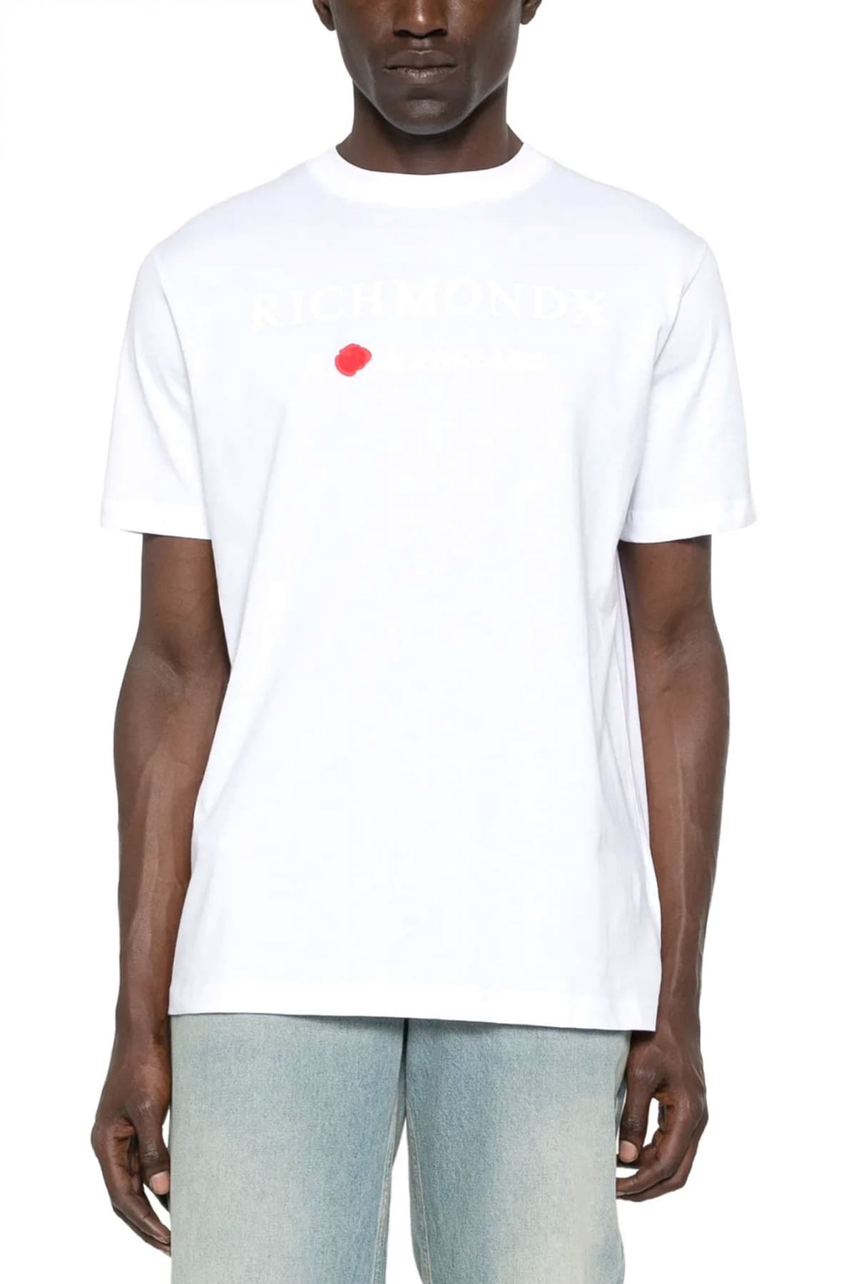 RICHMOND X T-SHIRT SAKANTA LOGO ΜΑΥΡΟ