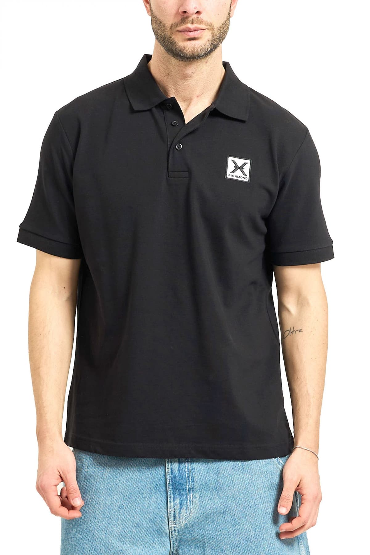 RICHMOND X POLO DILKEM LOGO ΜΑΥΡΟ