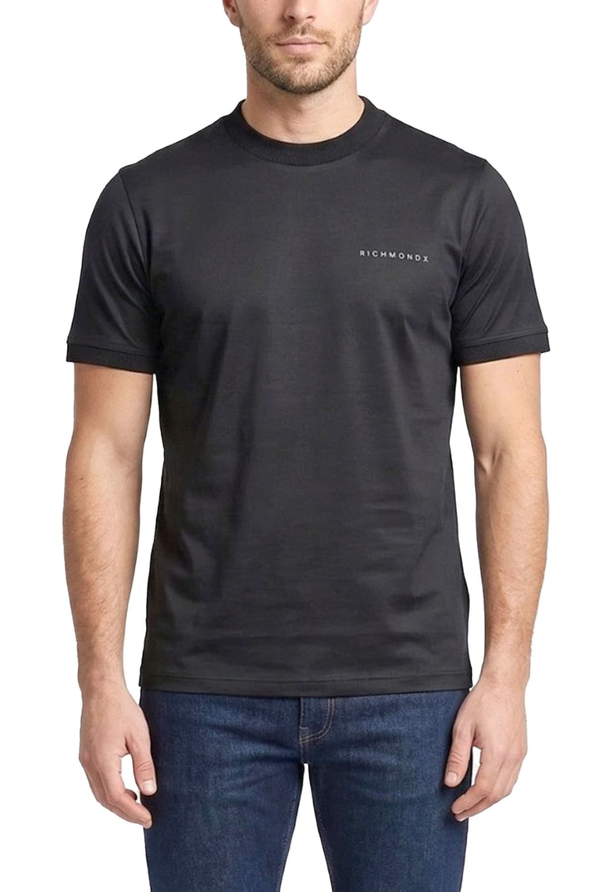 RICHMOND X T-SHIRT RESPIR LOGO ΜΑΥΡΟ