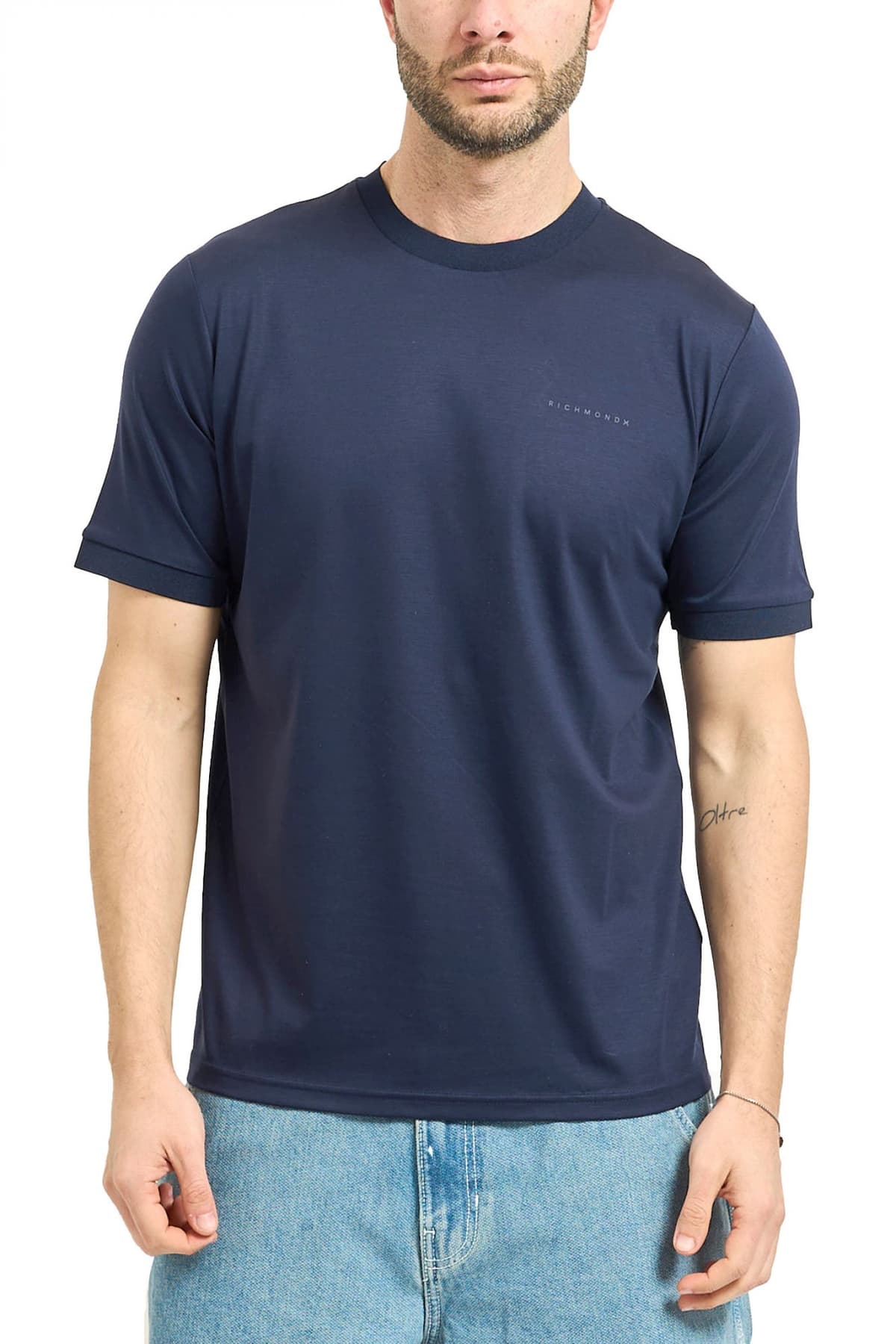 RICHMOND X T-SHIRT RESPIR LOGO ΜΑΥΡΟ