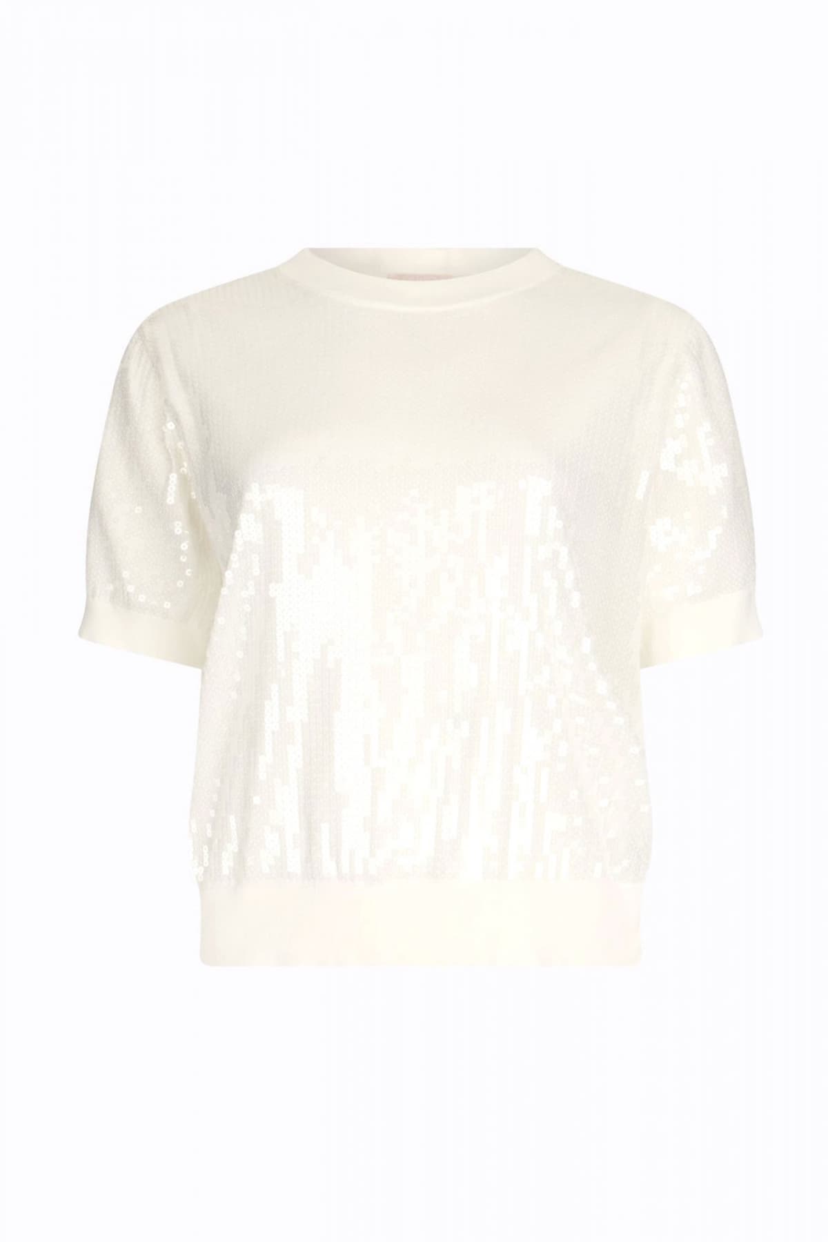 LIU-JO T-SHIRT CREWNECK C-THRU ΠΑΓΙΕΤΑ ΓΑΛΑΖΙΟ