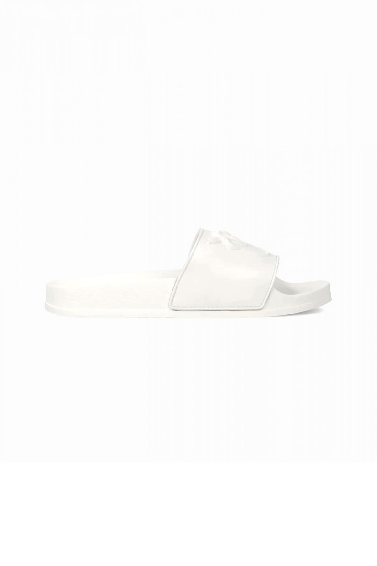 PINKO ΠΑΝΤΟΦΛΕΣ DILLY 01 - SLIPPER RUBBERIZED ΛΕΥΚΟ