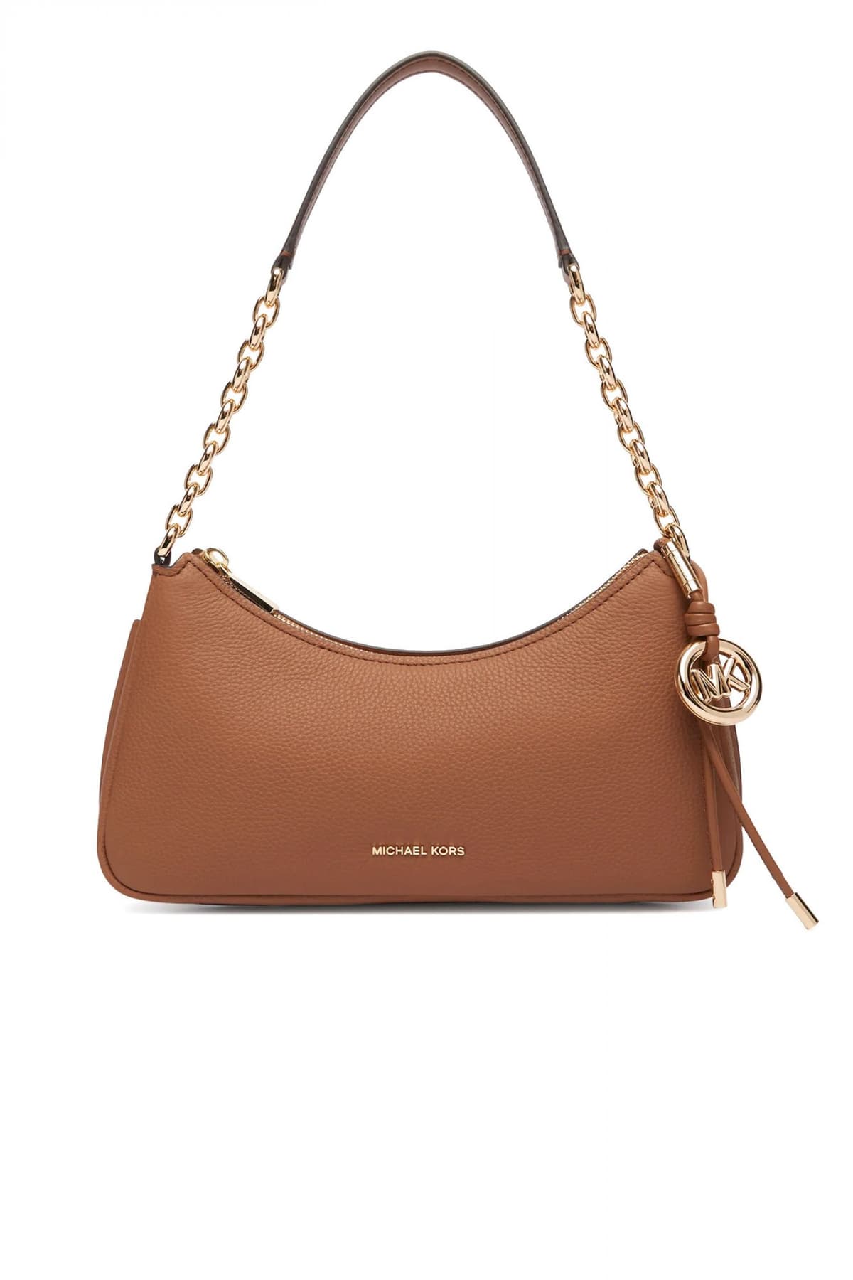 MICHAEL KORS ΤΣΑΝΤΑΚΙ ΩΜΟΥ NOLITA METAΛΛΙΚΟ LOGO ΤΑΜΠΑ