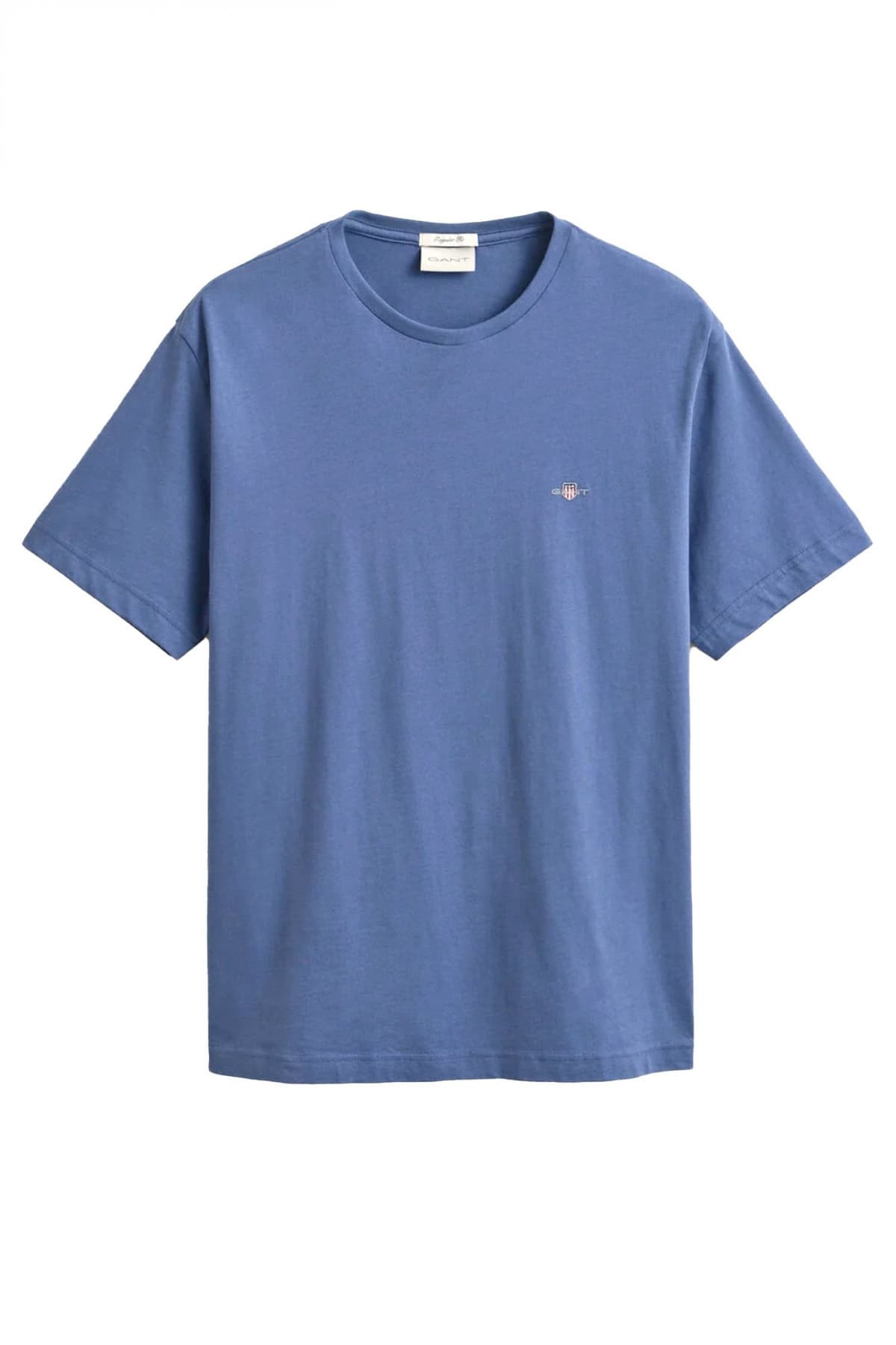 GANT T-SHIRT REG SHIELD SS ΜΠΛΕ ΡΑΦ