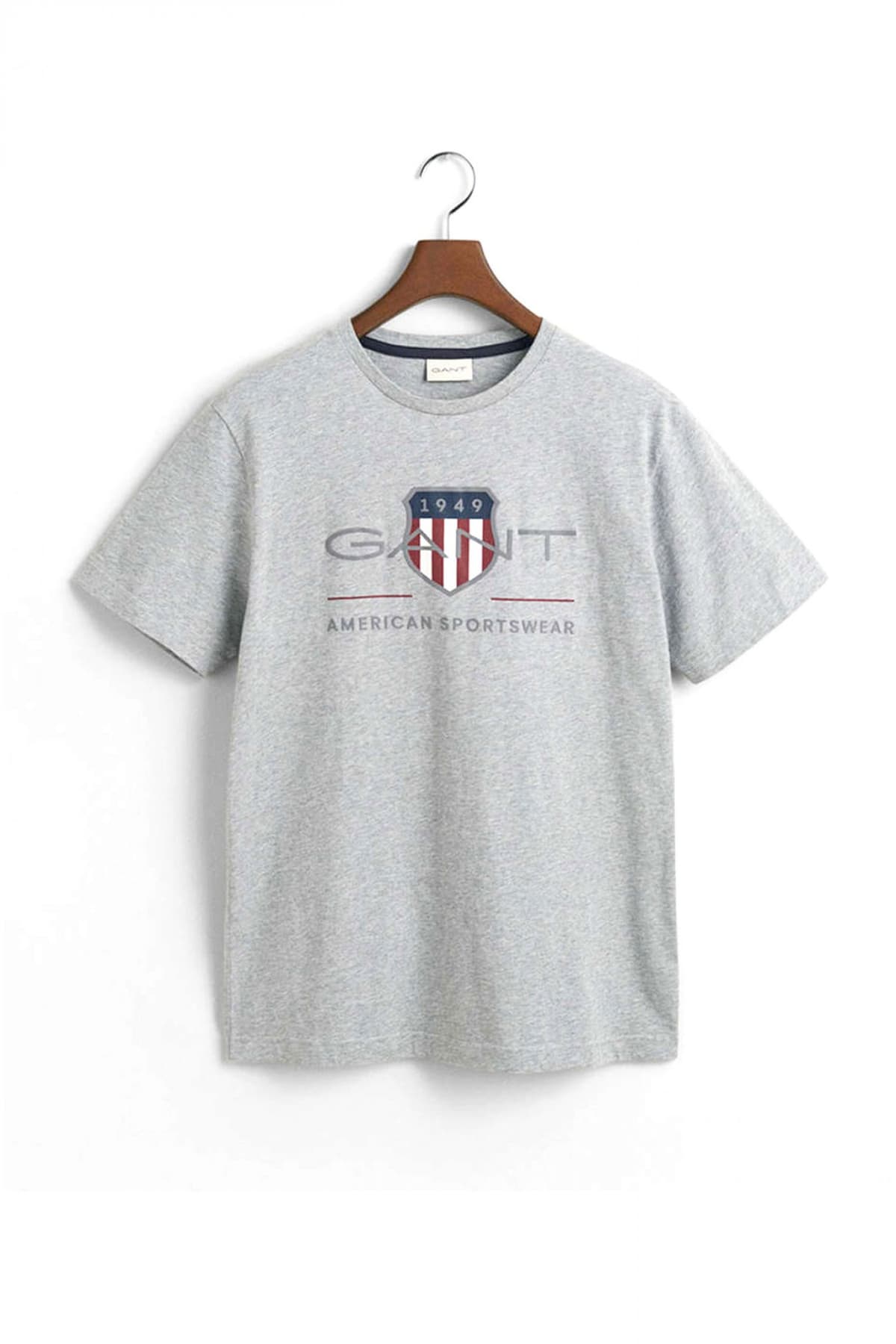 GANT T-SHIRT REG ARCHIVE SHIELD SS ΠΡΑΣΙΝΟ