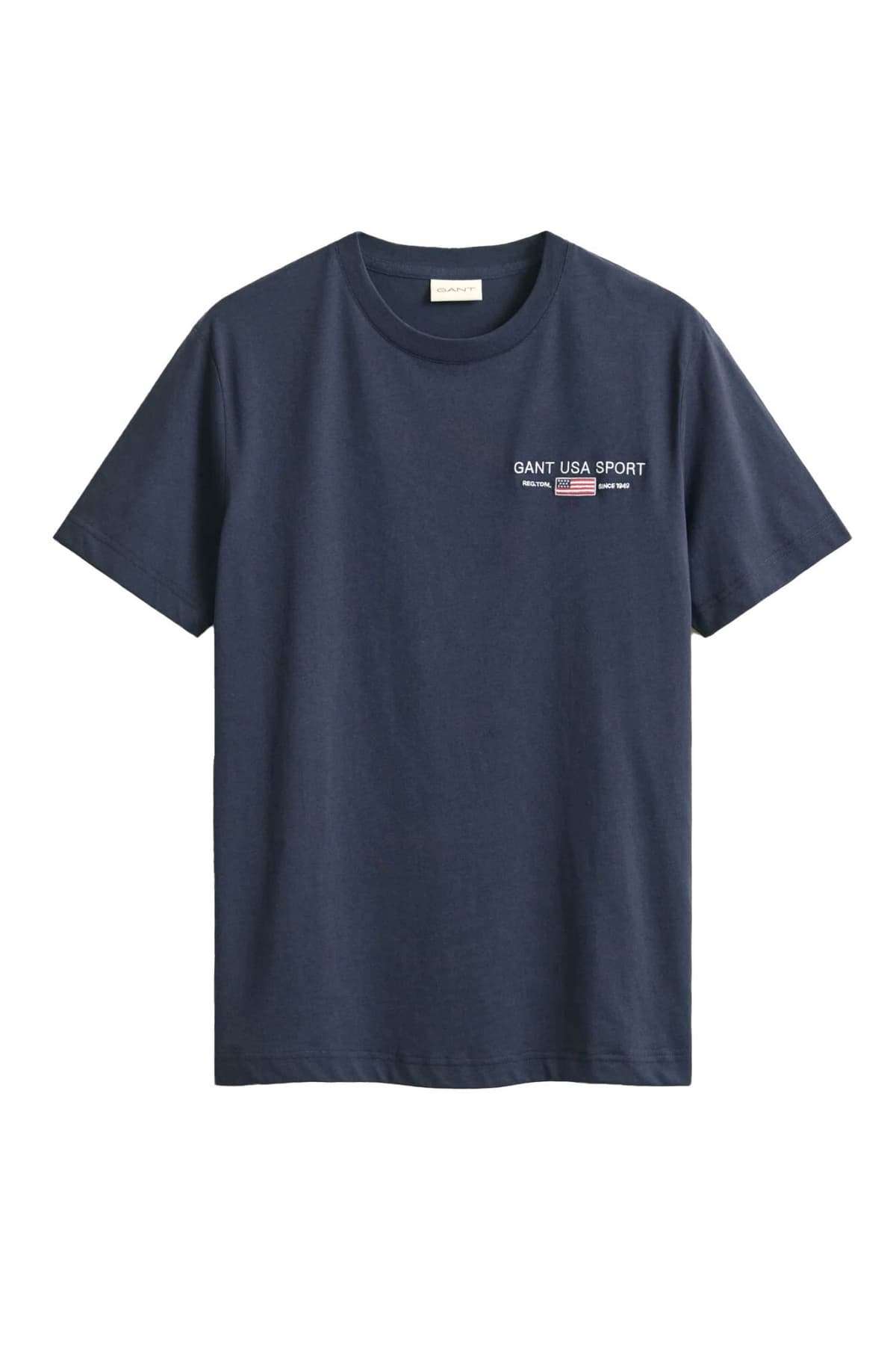 GANT T-SHIRT GRAPHIC SS ΜΠΛΕ