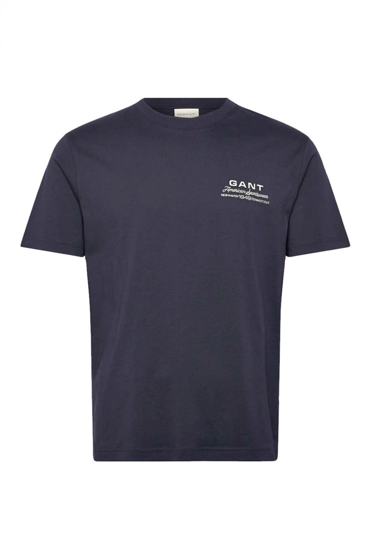 GANT T-SHIRT SMALL GRAPHIC SS ΜΠΛΕ