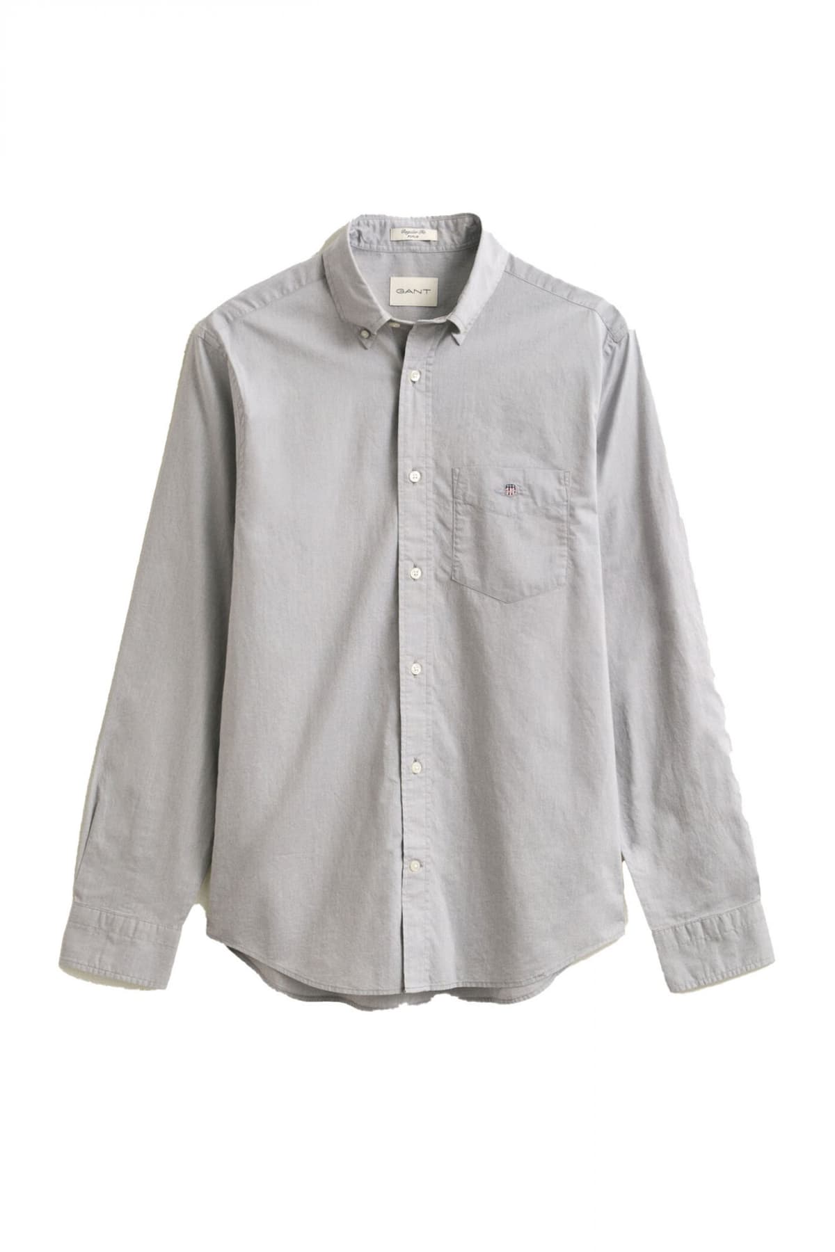 Men's Shirts Gant Gray