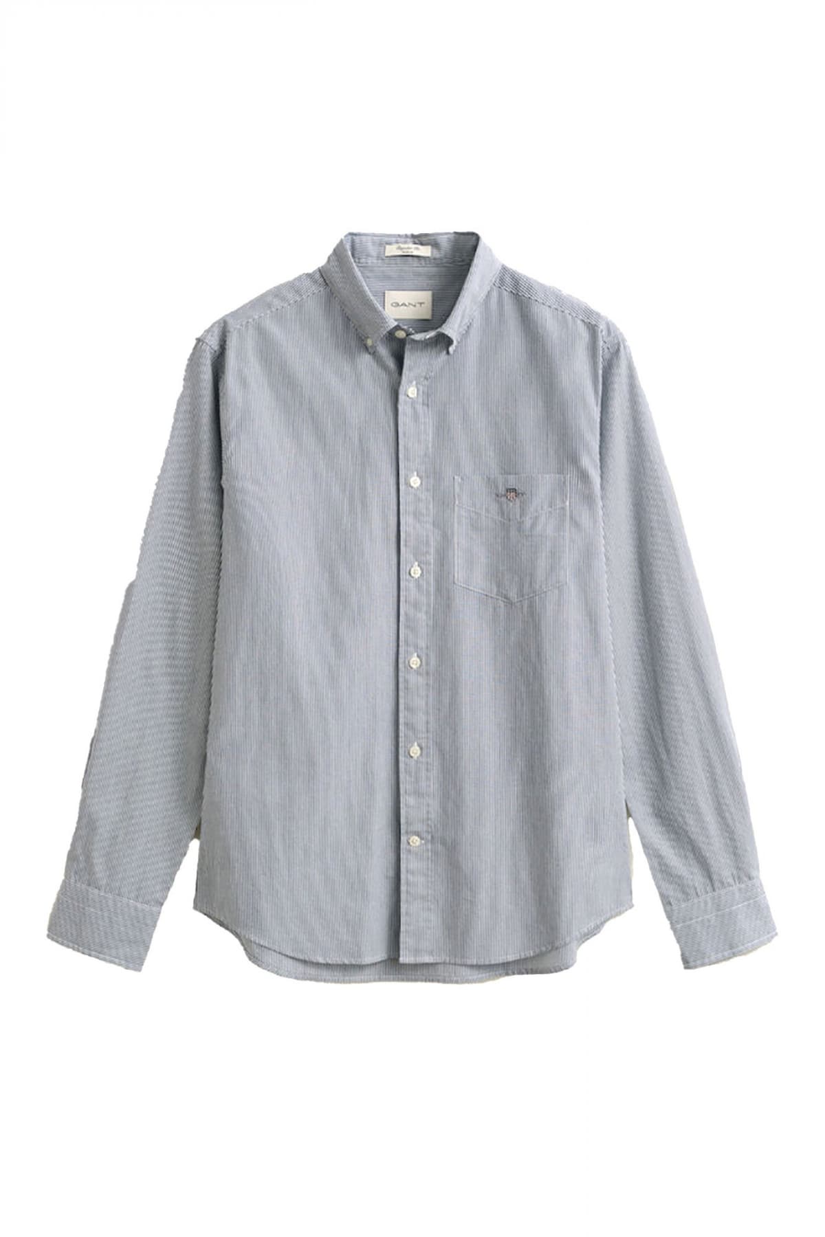 Men's Shirts Gant Blue