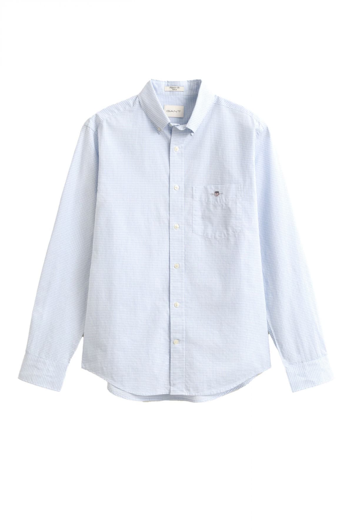 Men's Shirts Gant Gray