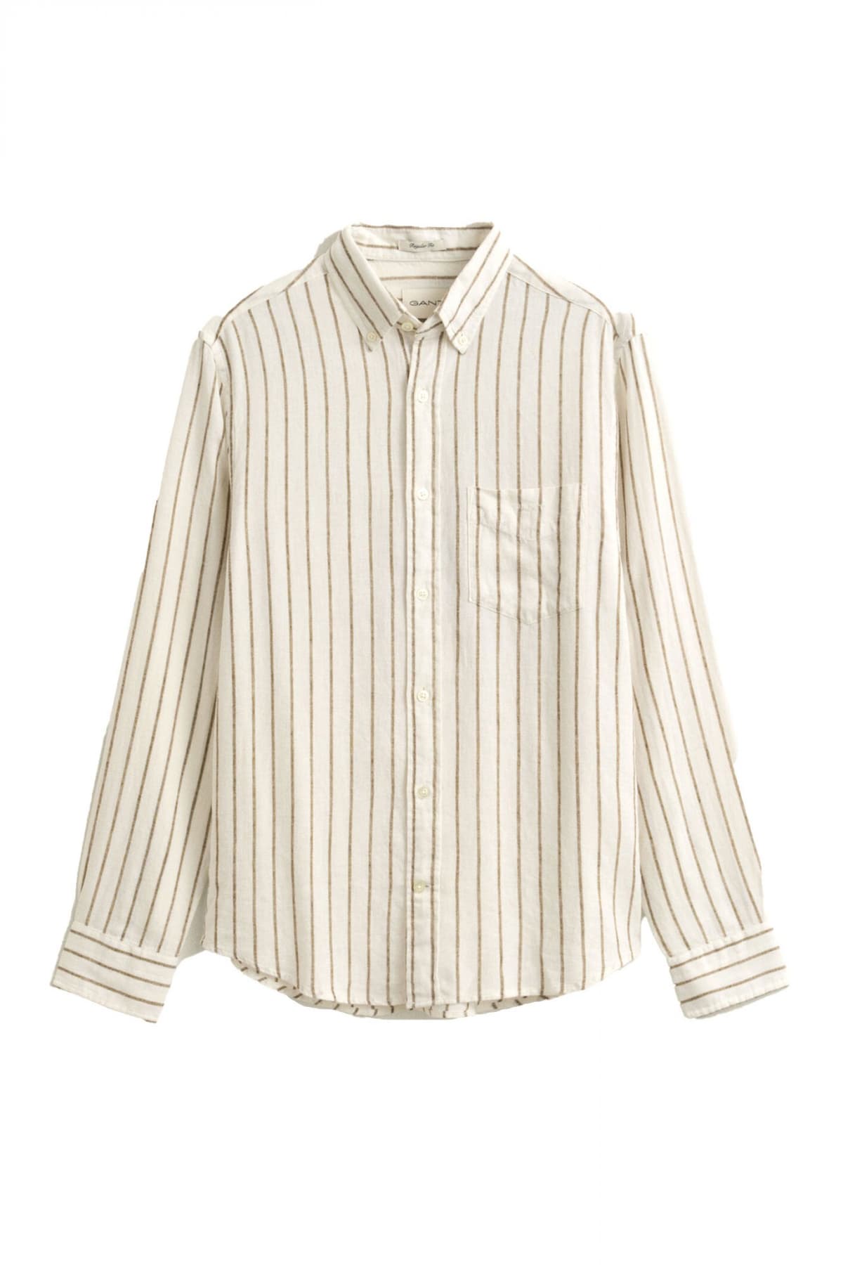 Men's Shirts Gant Ecru