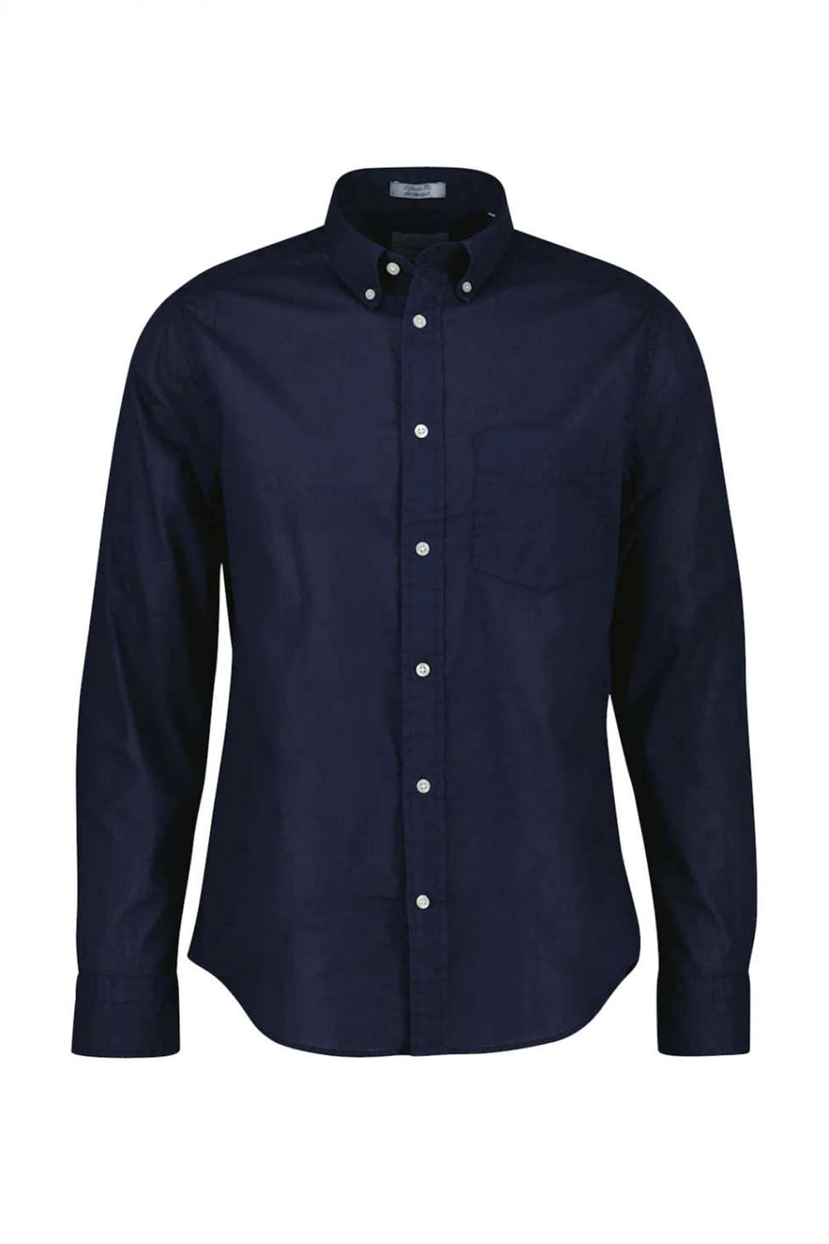 Men's Shirts Gant Blue