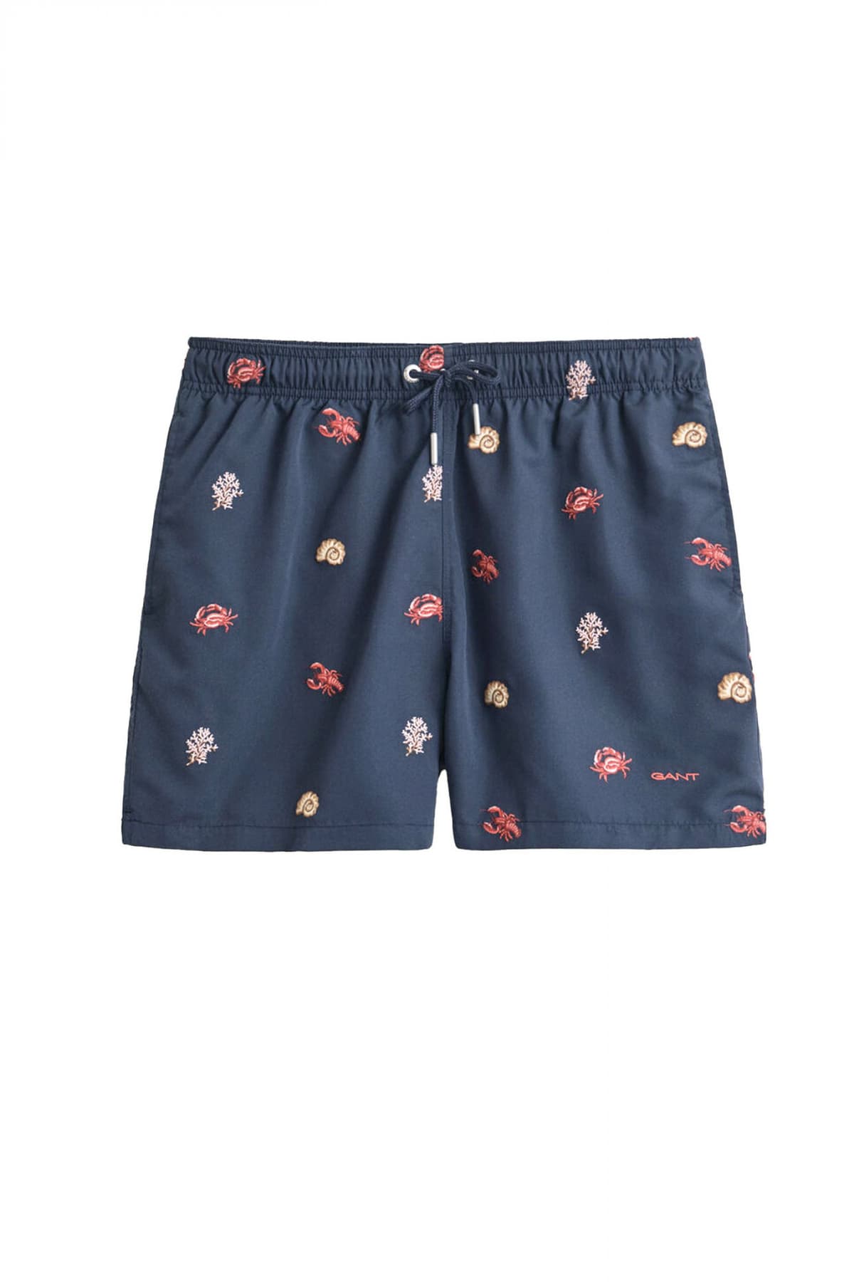 GANT ΜΑΓΙΩ LOBSTER EMBROIDERY SWIM SHORTS ΜΠΛΕ