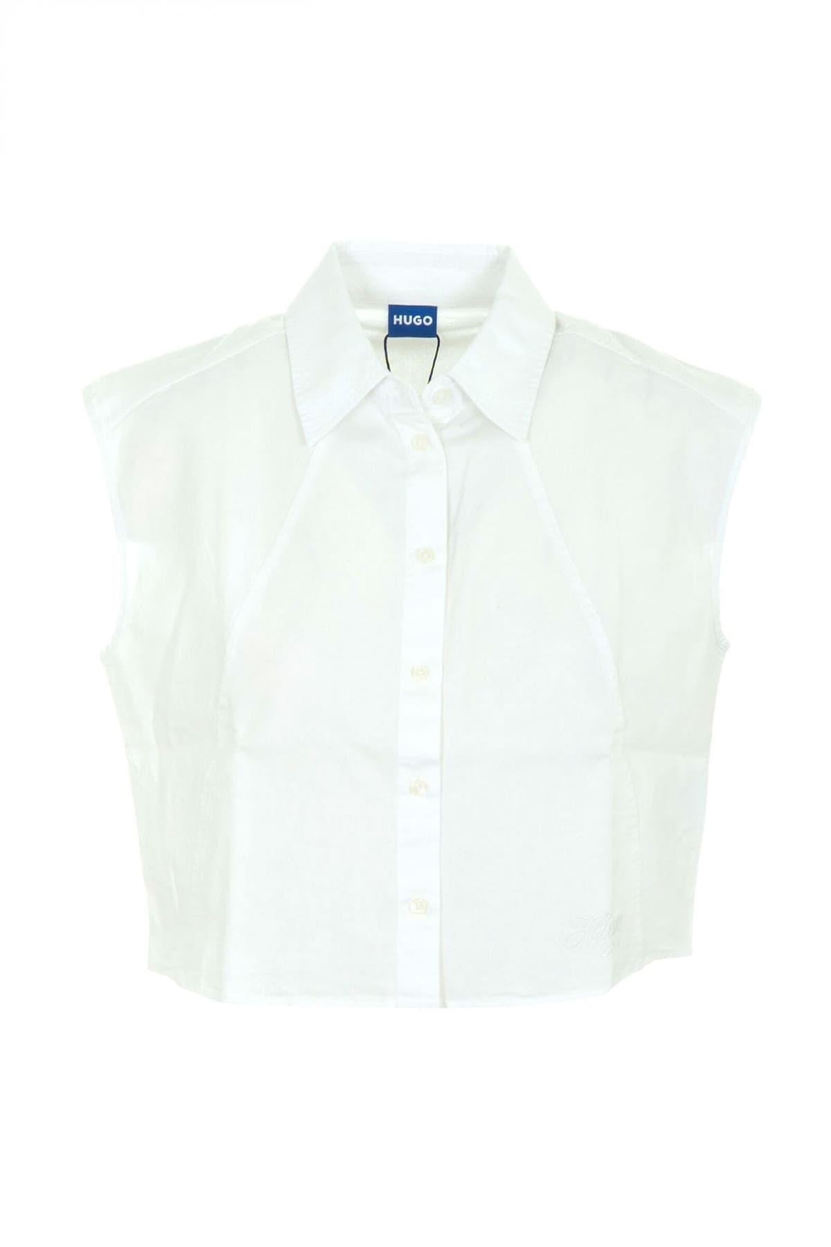 Women's Shirts Hugo Blue White