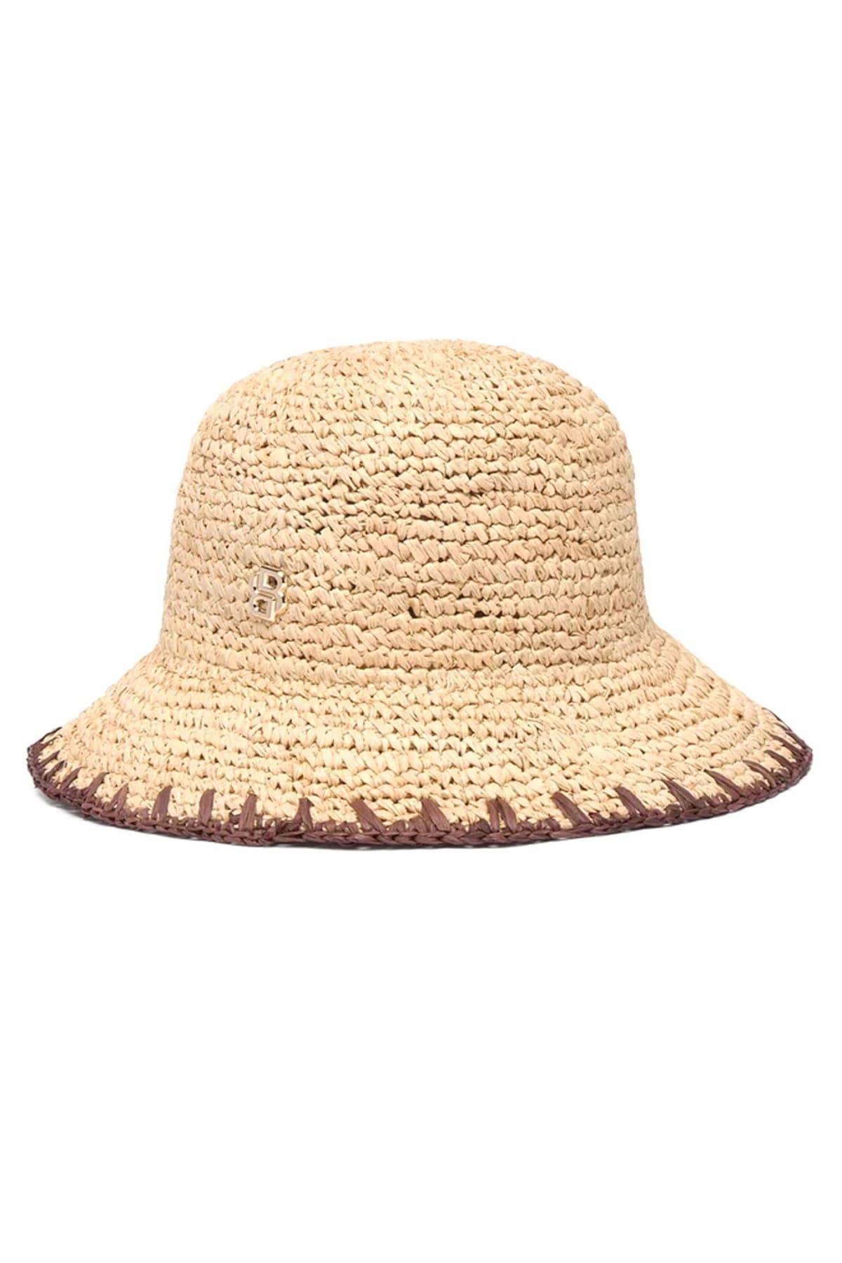 BOSS ΚΑΠΕΛΟ DANIKA-CR ΨΑΘΑ LOGO ΜΕΤΑΛΛΙΚΟ ΜΠΕΖ