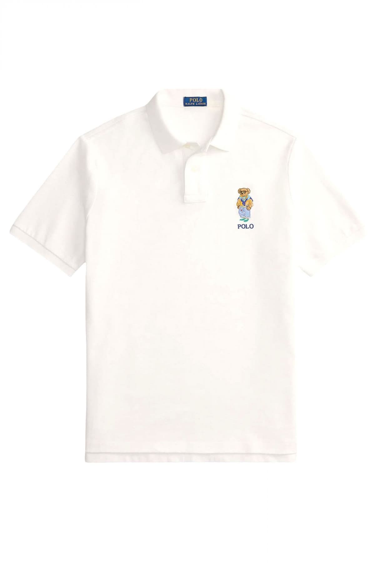 Men's Polo Shirts Ralph Lauren White