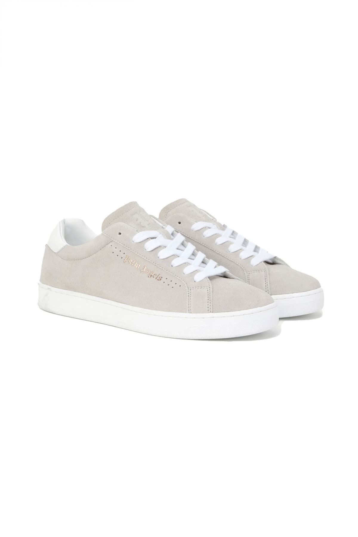 PALM ANGELS ΠΑΠΟΥΤΣΙΑ SNEAKERS M CLASSIC LOGO S TENNIS ΓΚΡΙ-ΜΠΕΖ