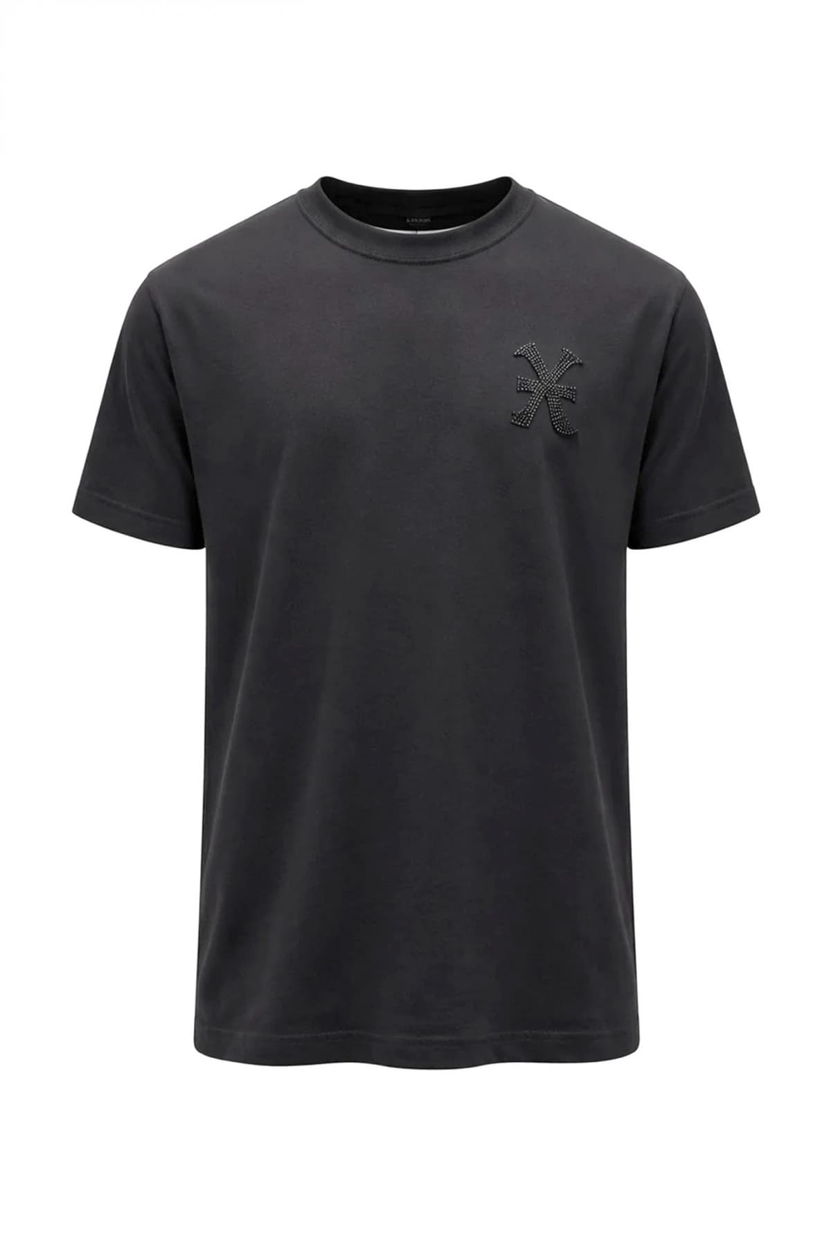 RICHMOND X T-SHIRT KOFFOUR LOGO ΜΑΥΡΟ