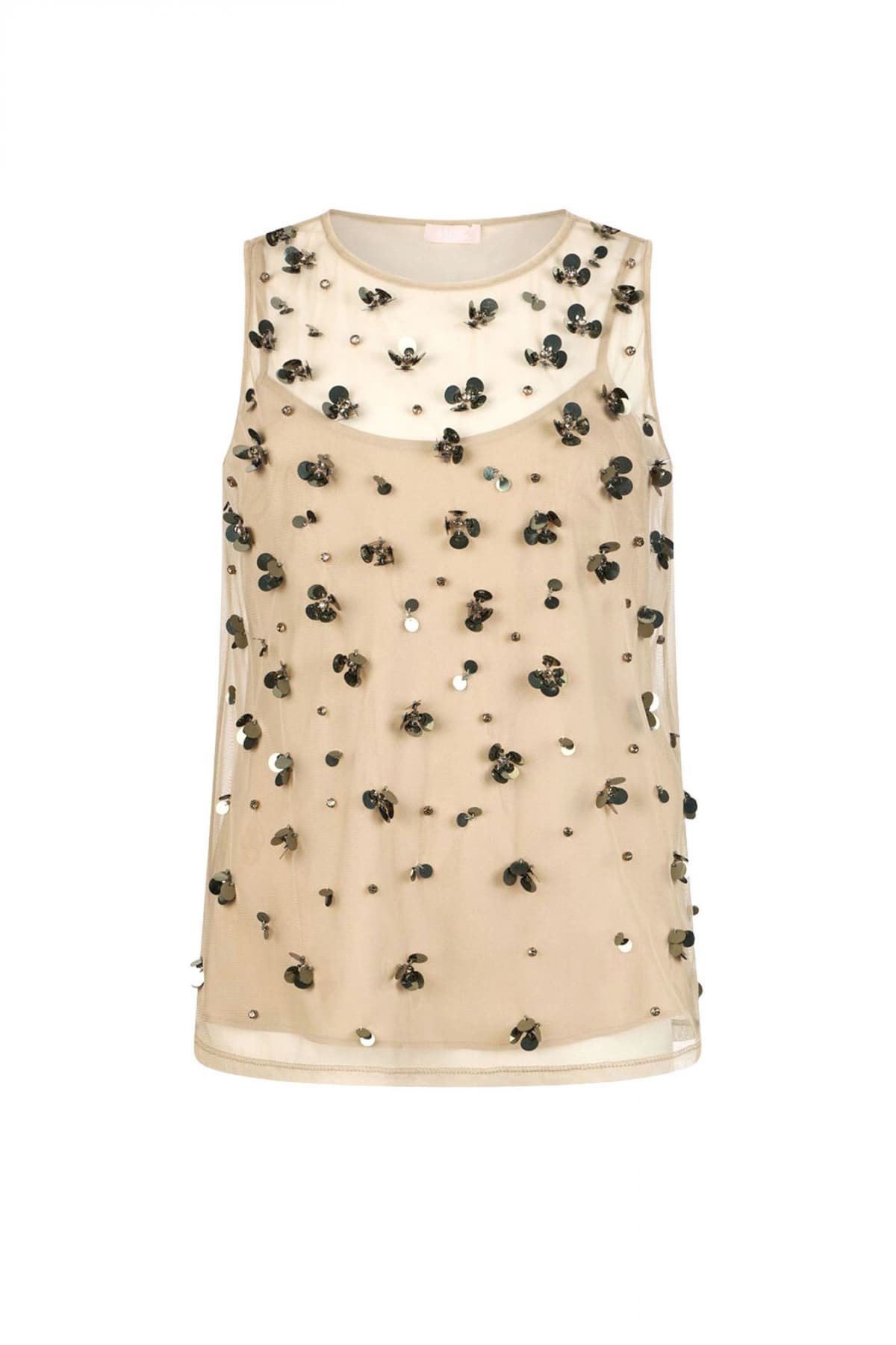 LIU-JO TOP C-THRU ΠΑΓΙΕΤΑ ΧΑΚΙ