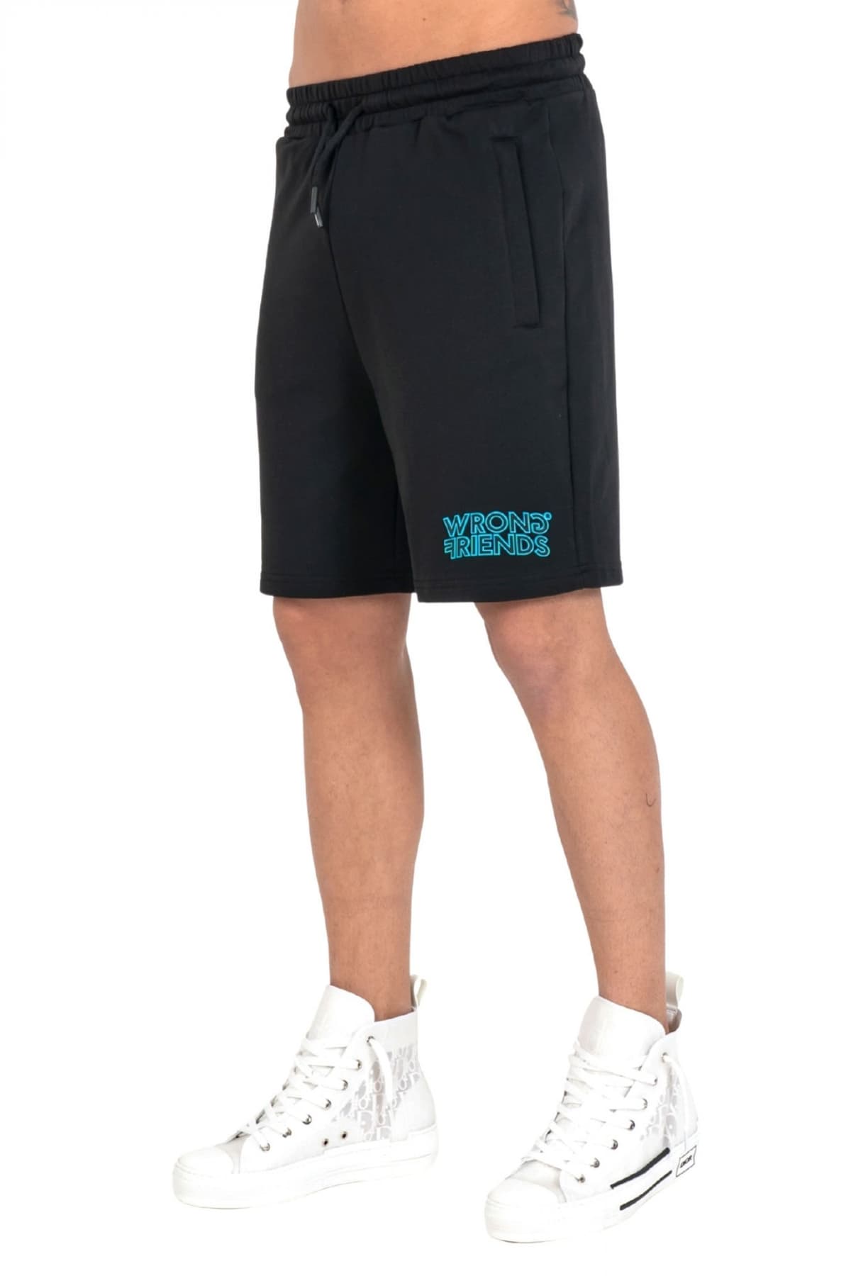 Men's Shorts Wrong Friends Black