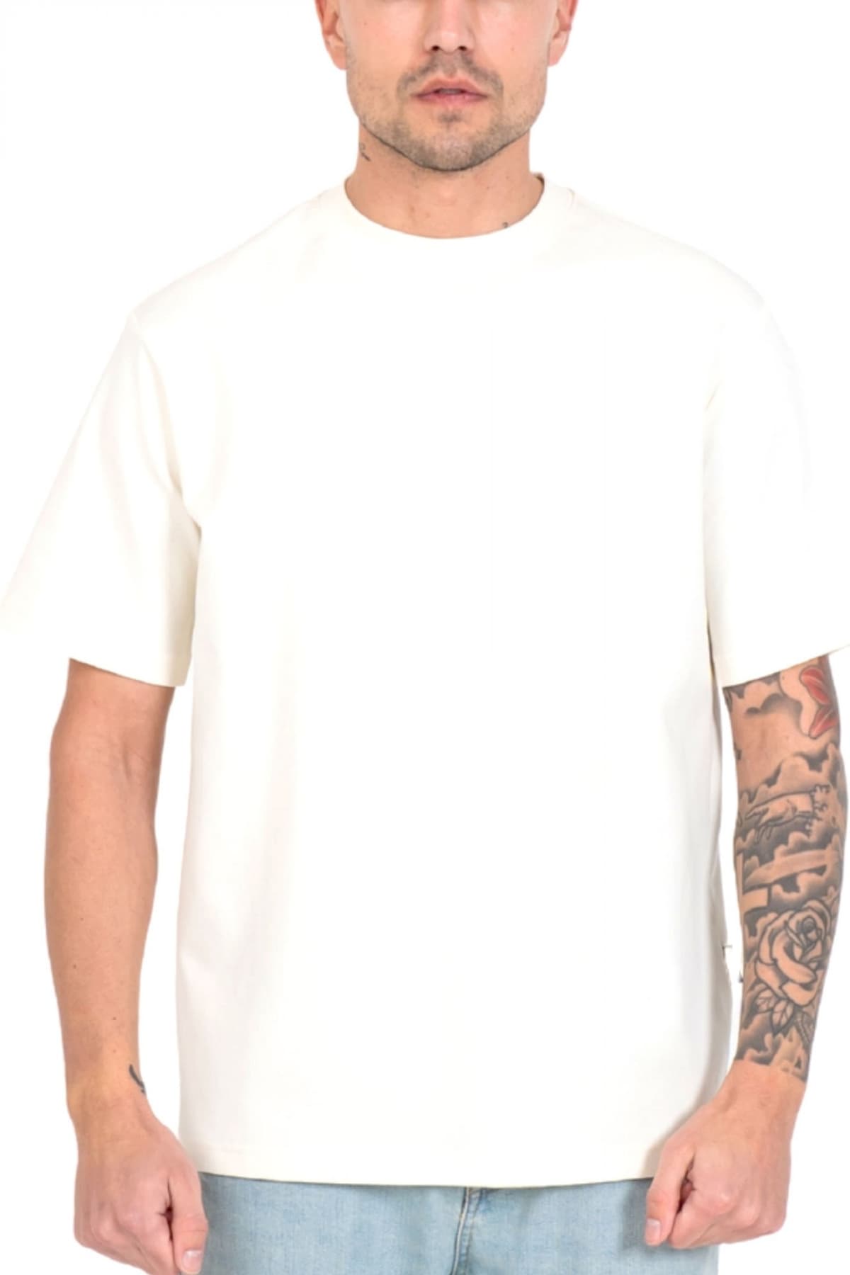 WRONG FRIENDS T-SHIRT URANDI LOGO ΕΚΡΟΥ