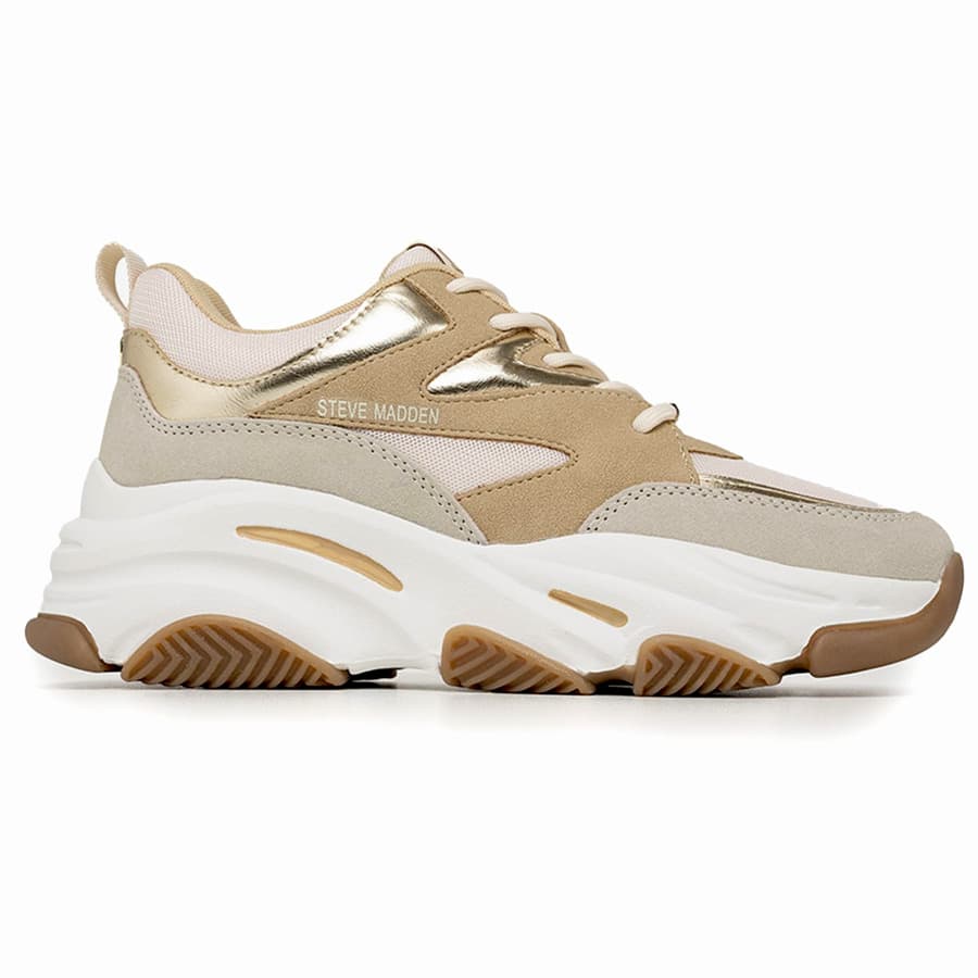 STEVE MADDEN μπεζ αθλητικό Progressive