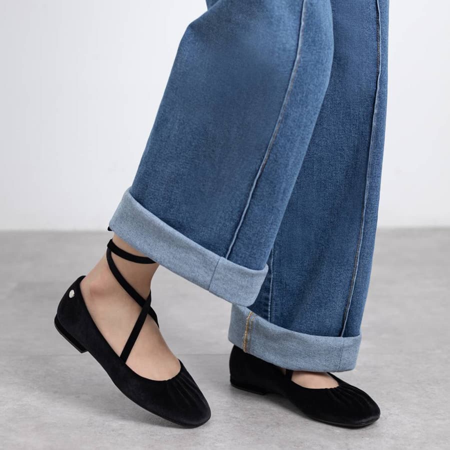 Women's Ballet Flats XTi Black