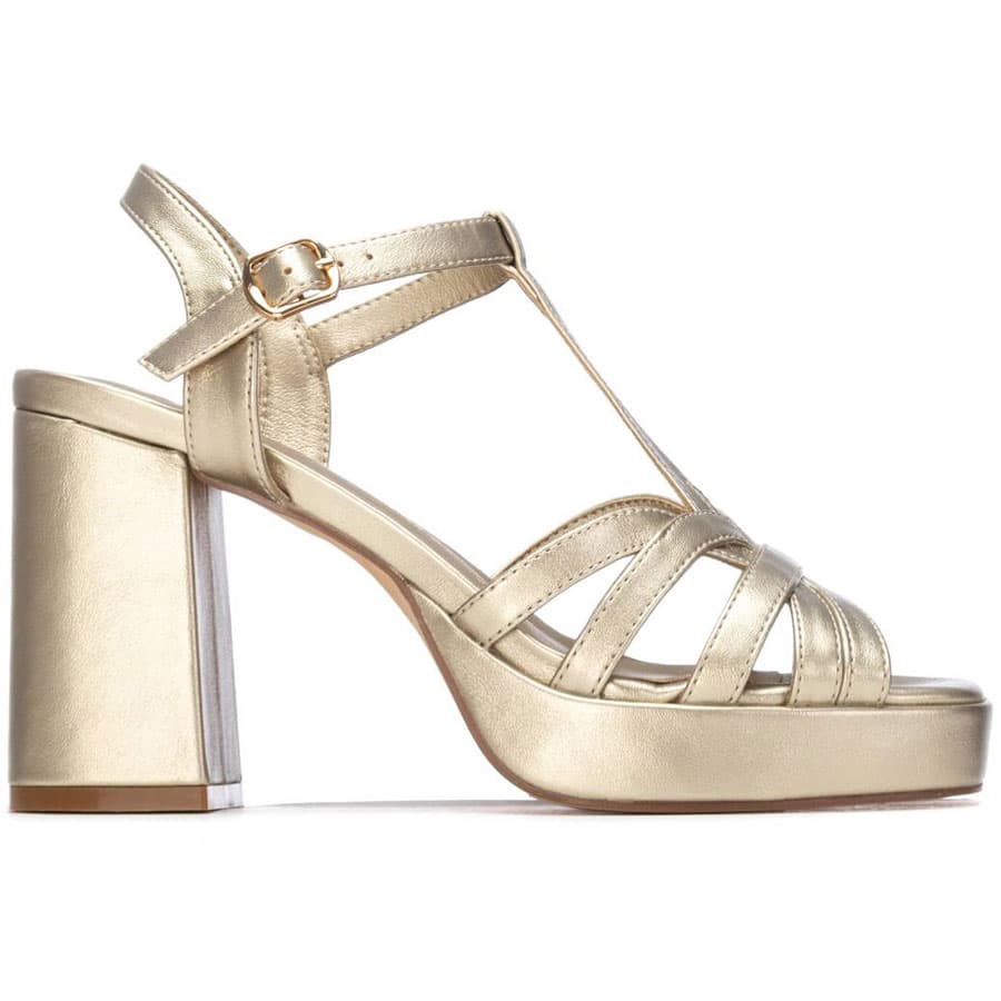 Xti χρυσό πέδιλο 145104