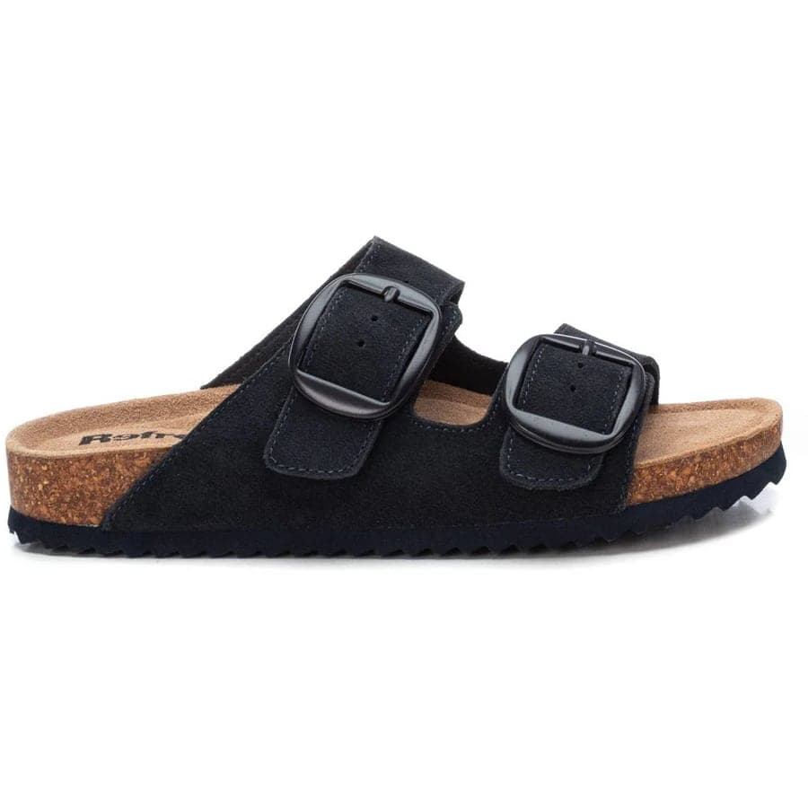 Refresh μαύρο ανατομικό σανδάλι 172833