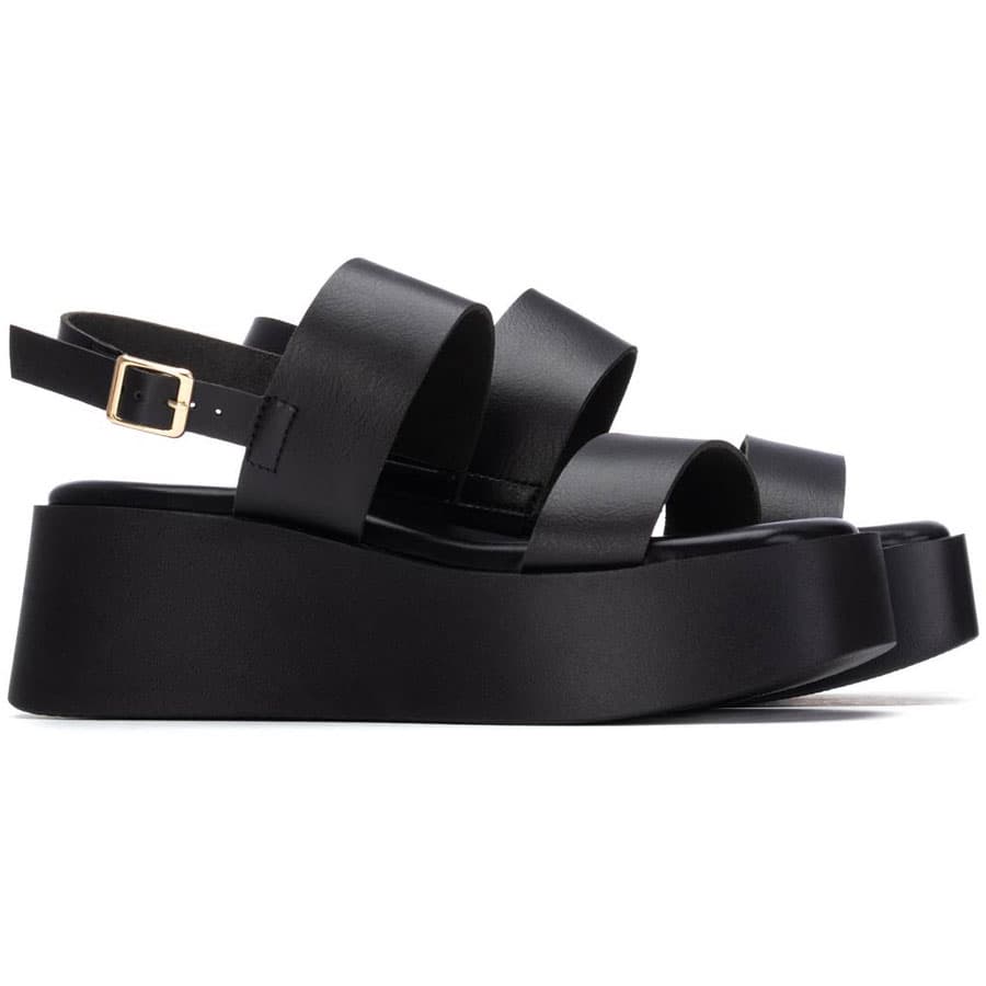 Women's Platforms Refresh Black