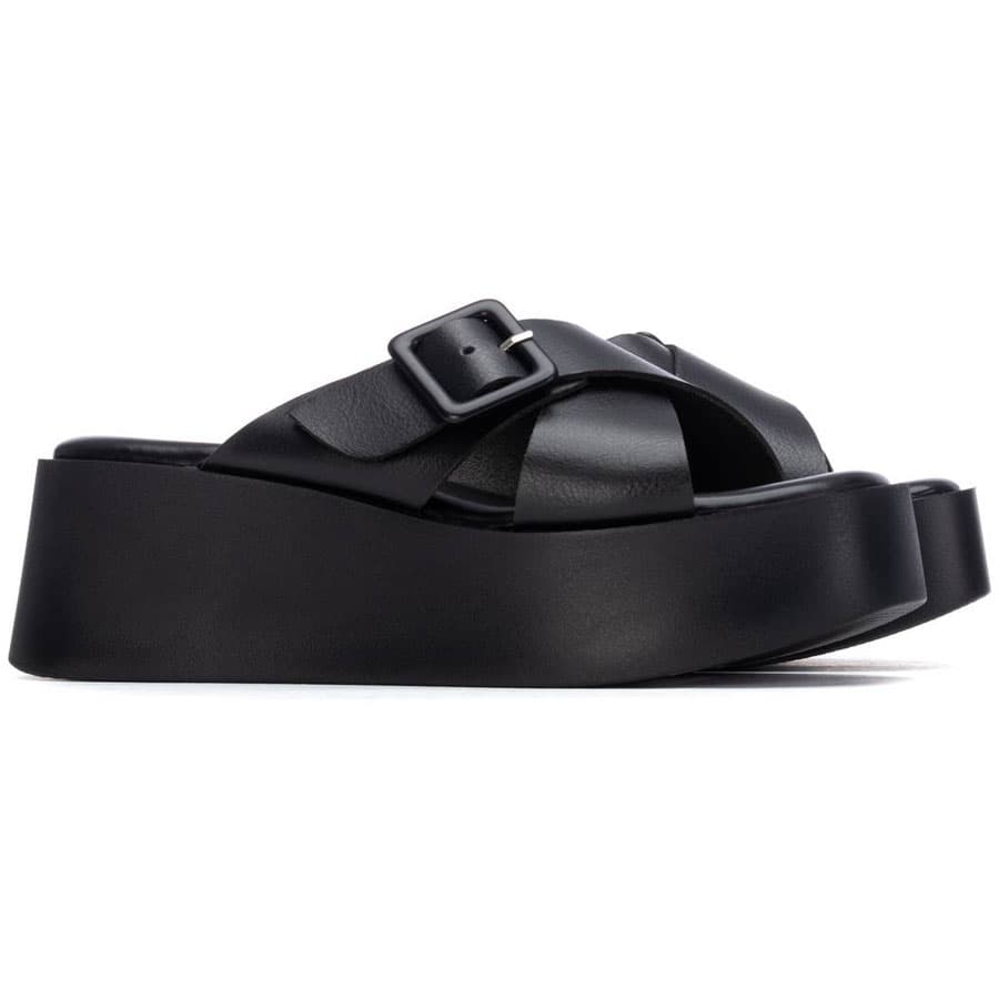 Women's Platforms Refresh Black