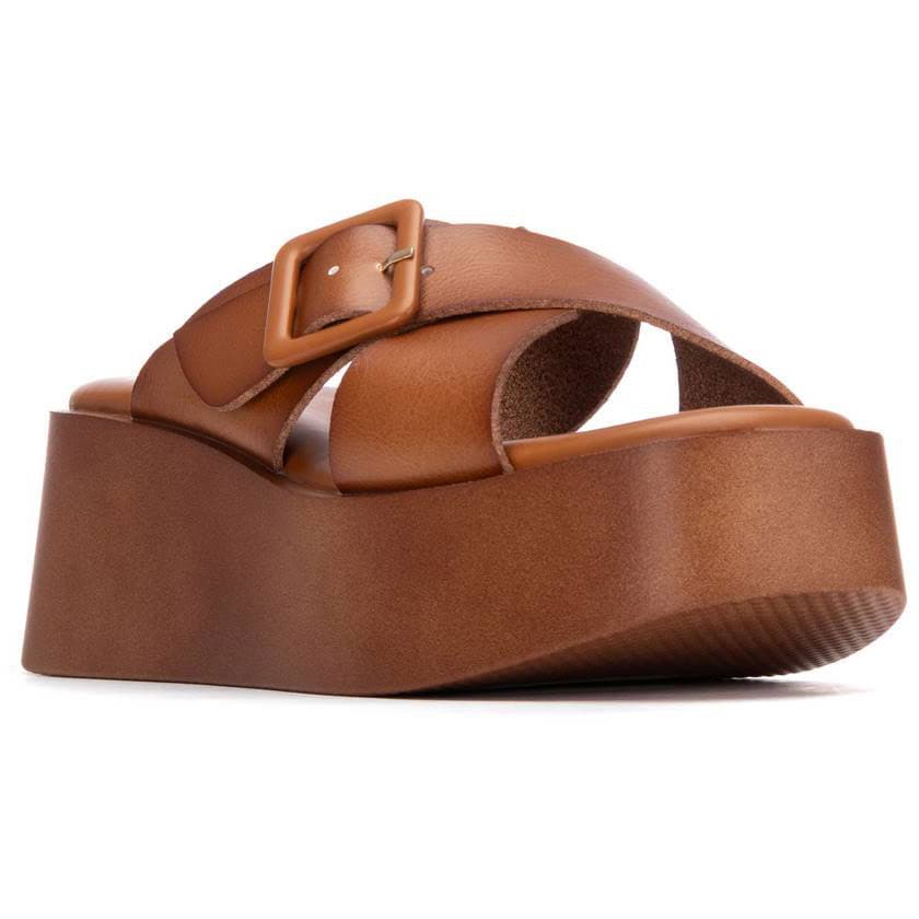 Women's Platforms Refresh Brown