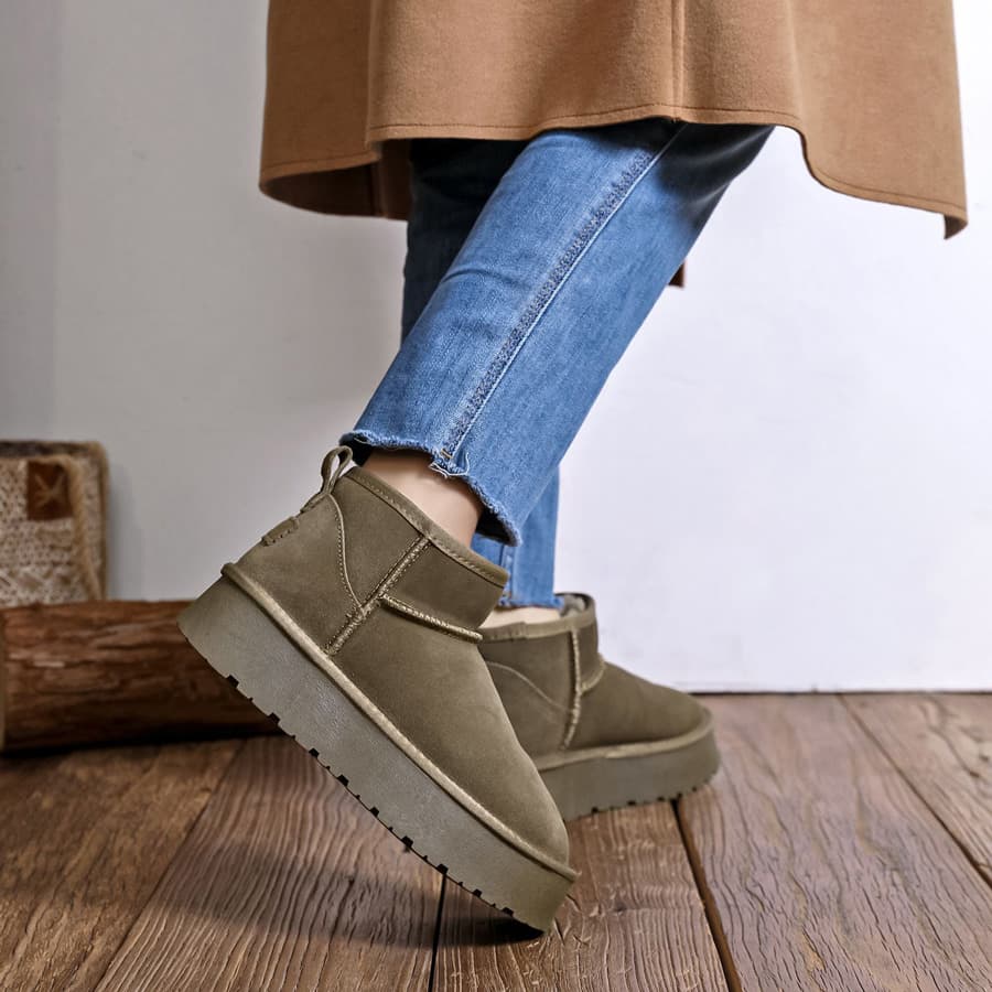 Women's Boots Izy Khaki