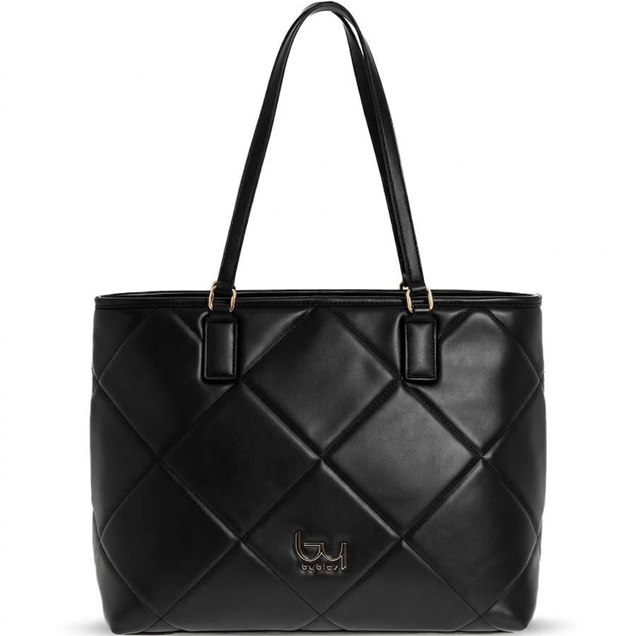 BYBYBLOS μαύρη τσάντα ώμου DORADO 35B04