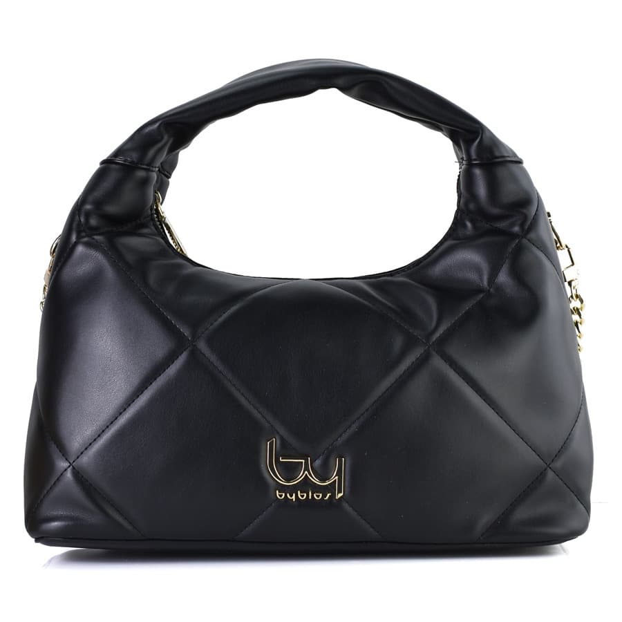 BYBYBLOS μαύρη τσάντα DORADO 35B08
