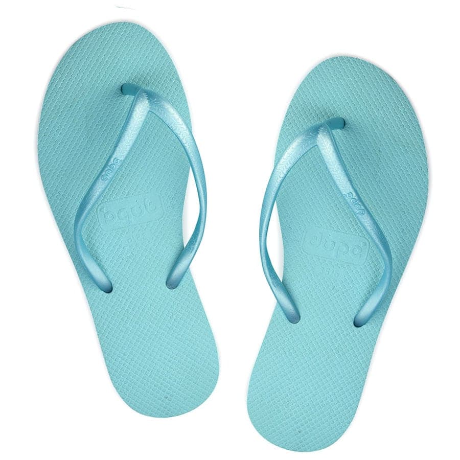 Women's Flip Flops Dupe Blue