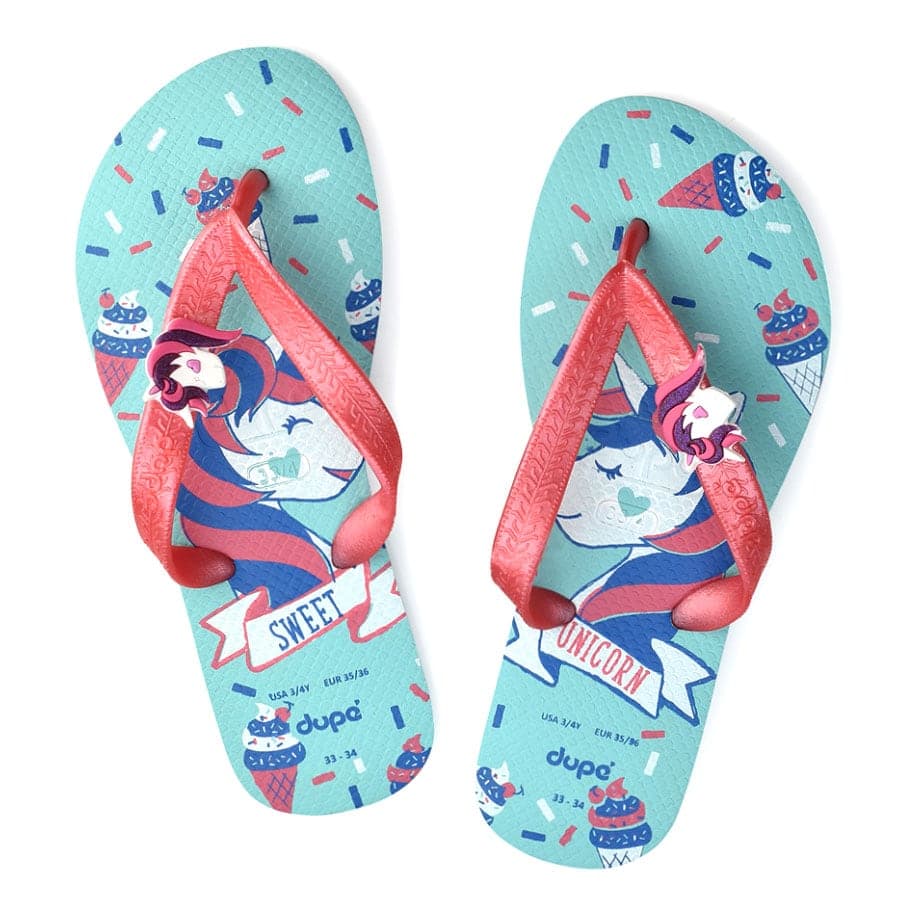 Girls' Flip Flops Dupe Fuchsia