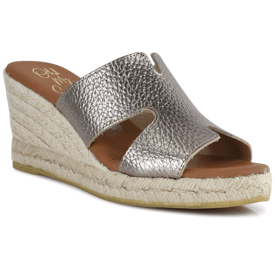 Women's Espadrilles Oh my sandals Gray