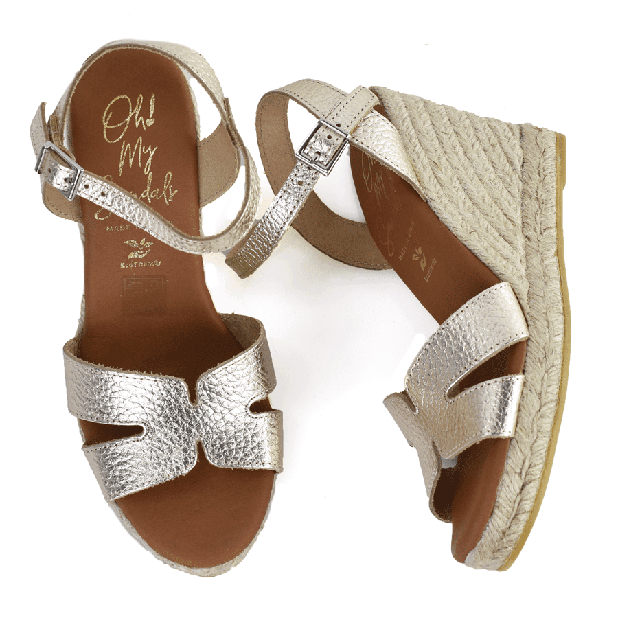 Women's Espadrilles Oh my sandals Gold