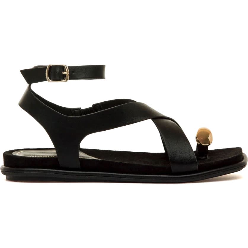 MariaMare μαύρο σανδάλι 68733