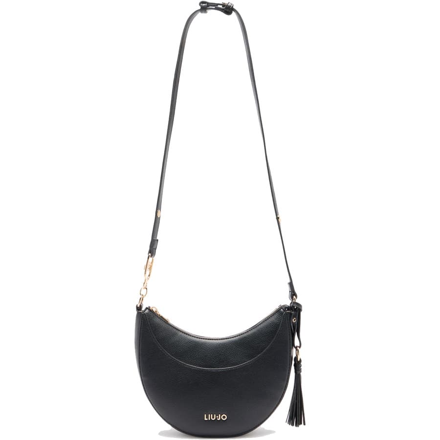 LIU JO μαύρη τσάντα χιαστί AF5251