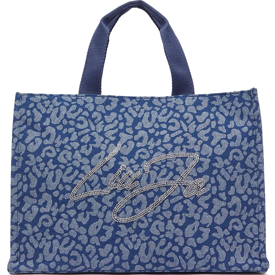 LIU JO shopping bag TOTE DENIM