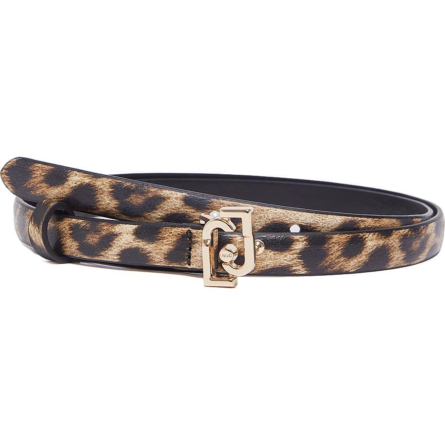 LIUJO animal print ζώνη AA6234