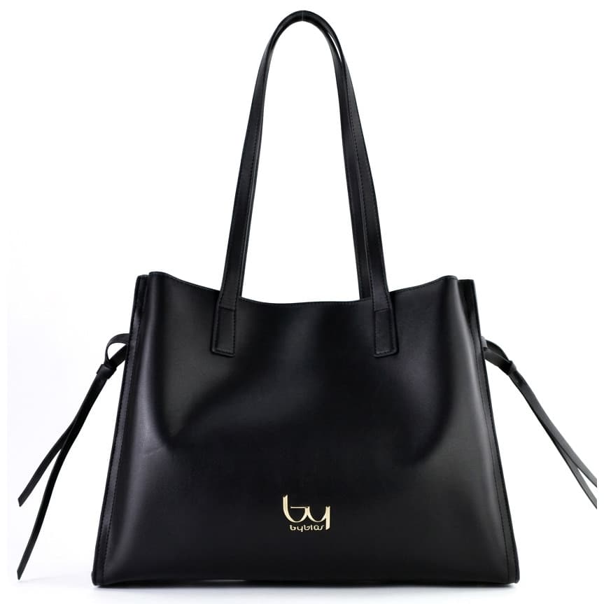 BYBYBLOS μαύρη τσάντα ώμου CALM 96B01