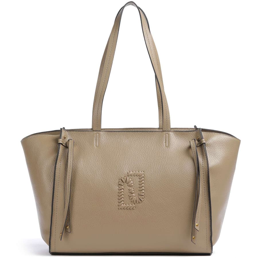 LIU JO μπεζ τσάντα ώμου AA6080